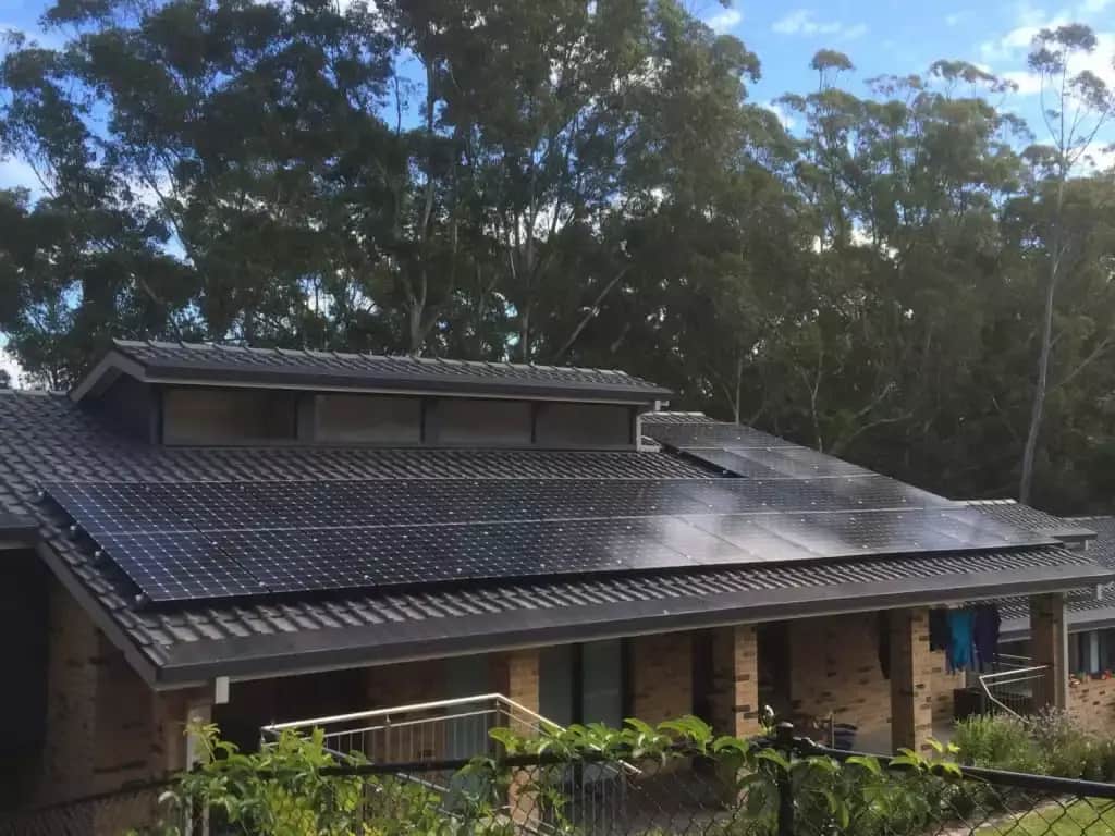 Tesla Powerwall Mounted on the Wall