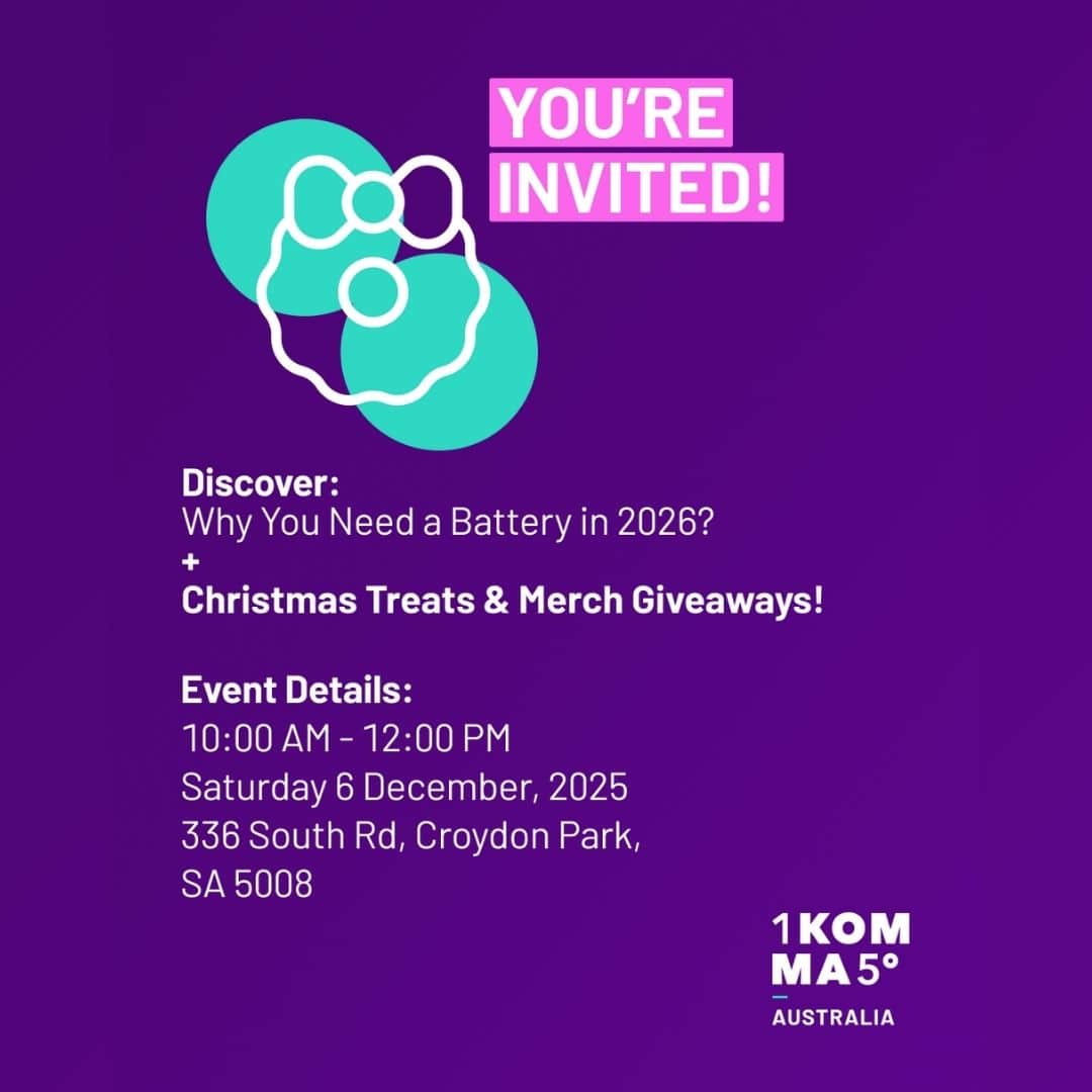 Adelaide Showroom Event 6 December 2025