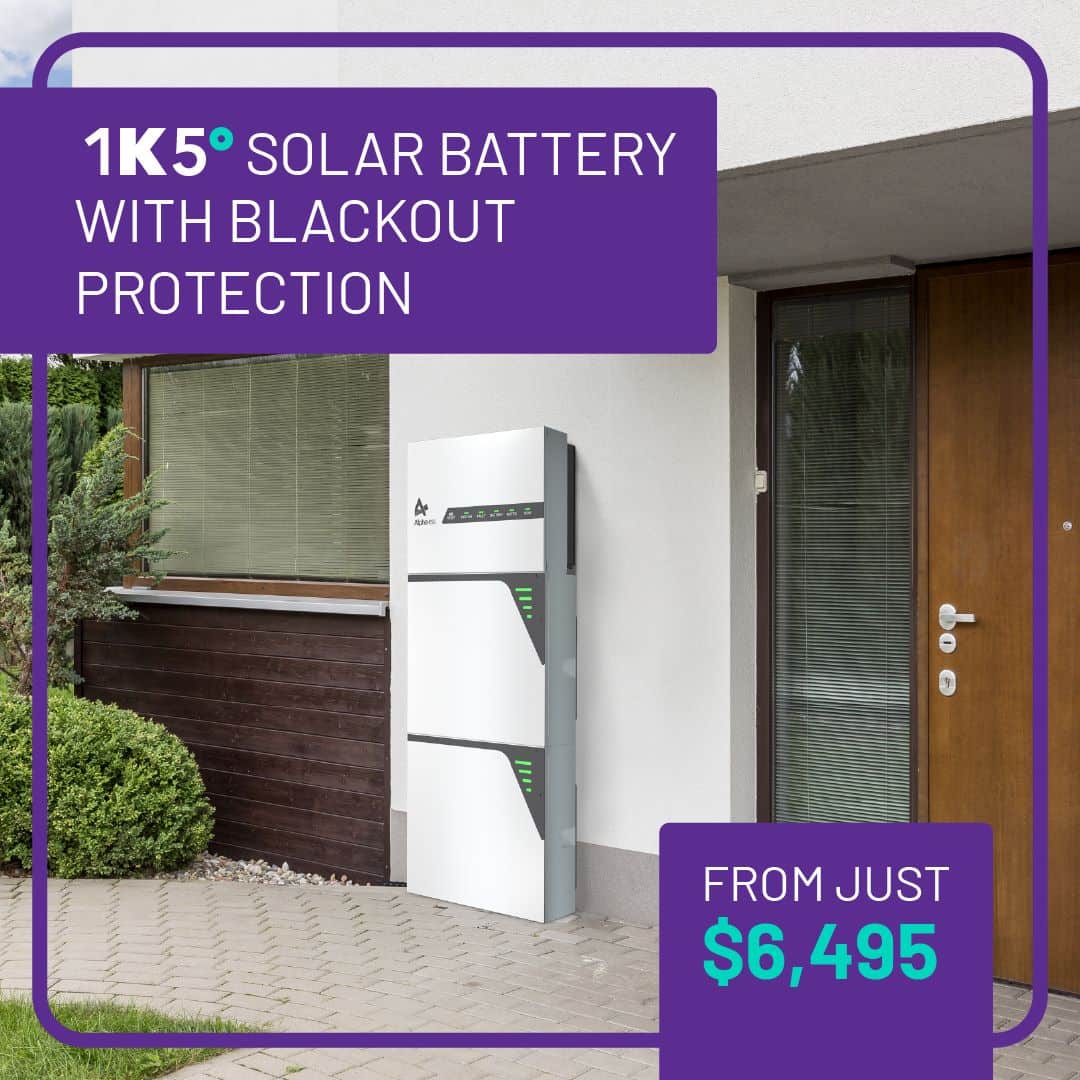 Solar Battery & Blackout Protection