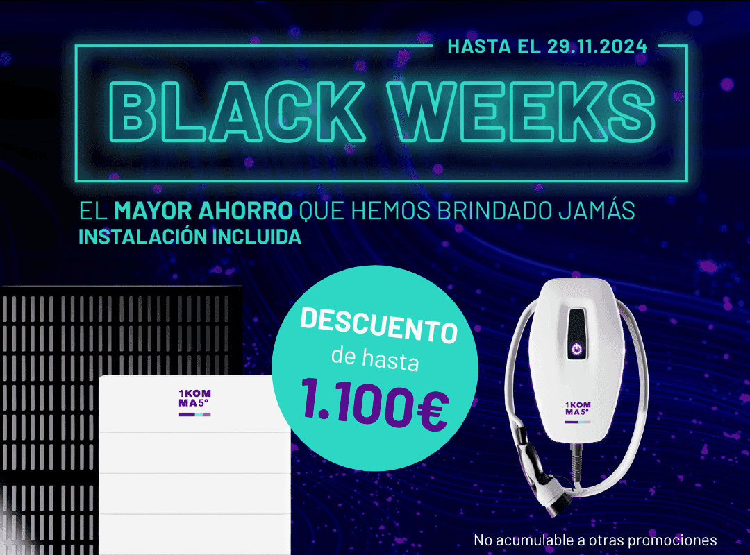 oferta black friday 1KOMMA5 black weeks