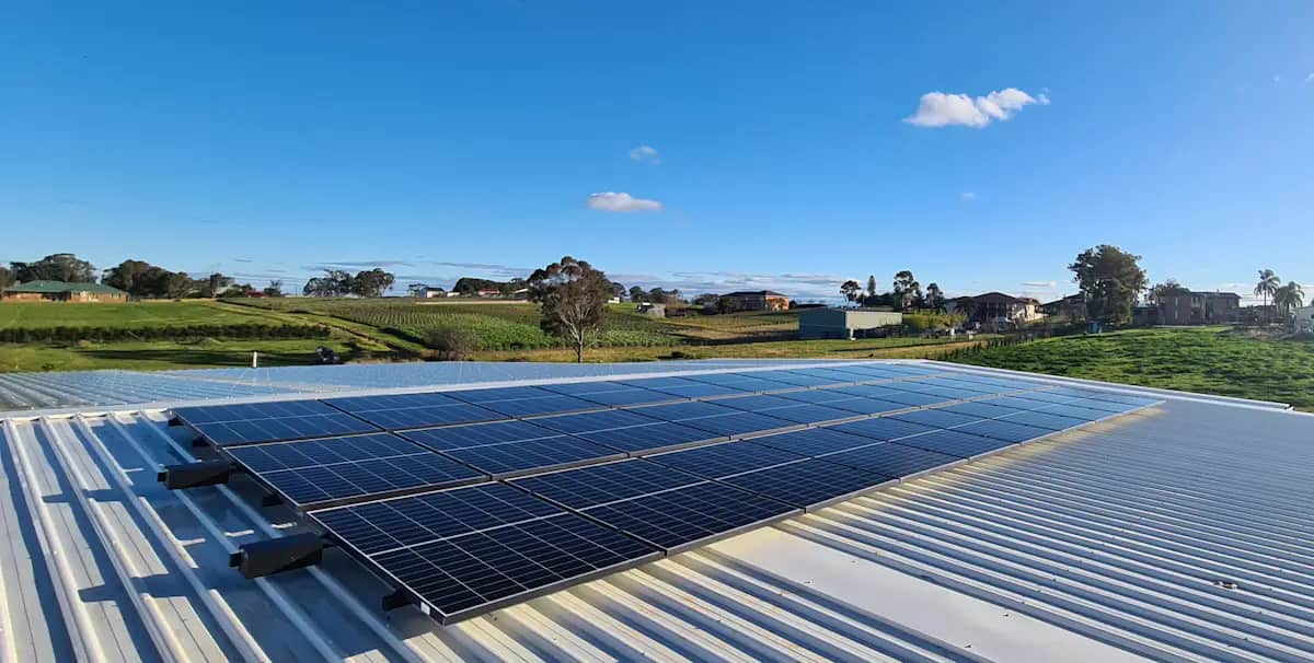 Trina solar panel installation in Sydney