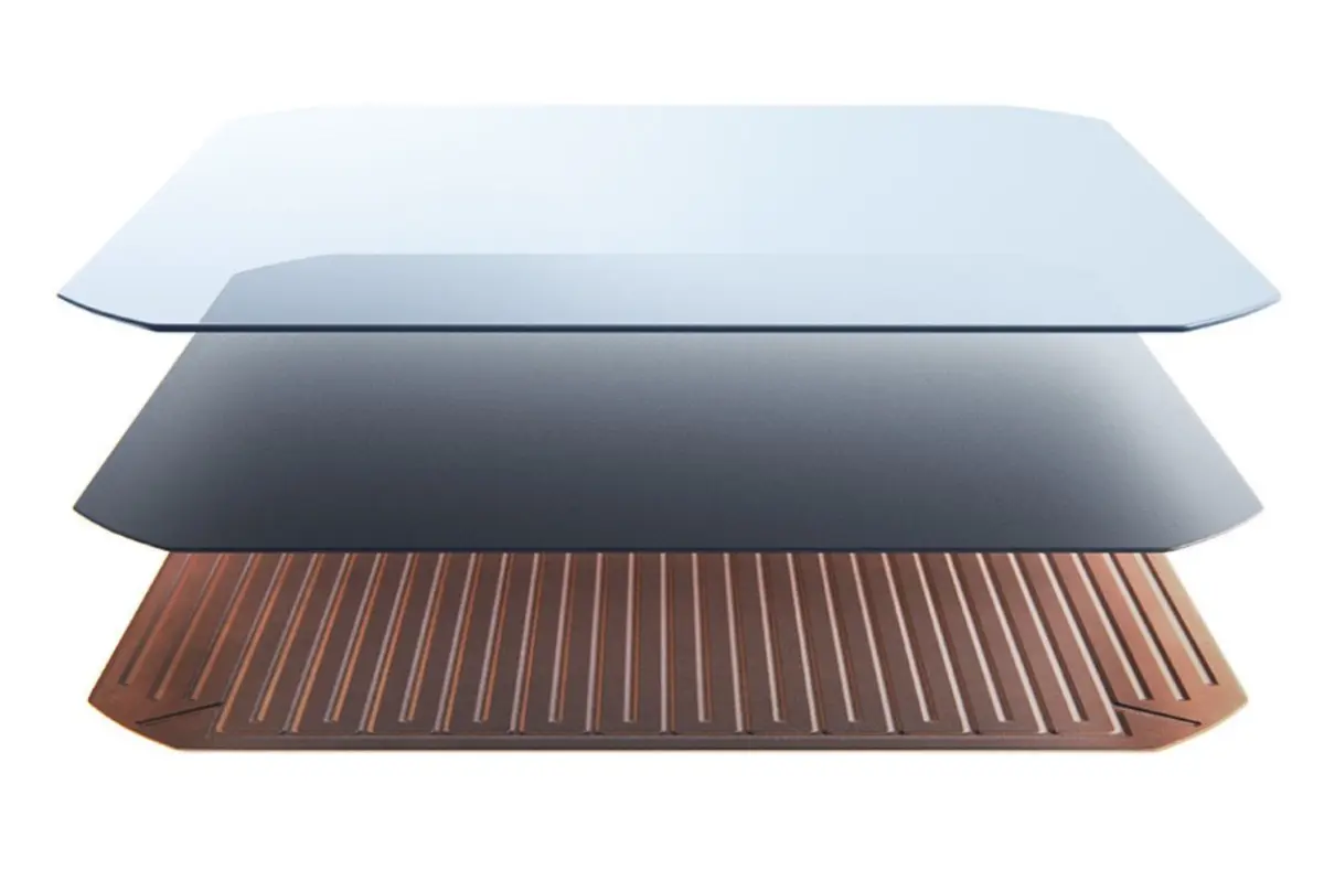SunPower Maxeon opbygning as solcelle