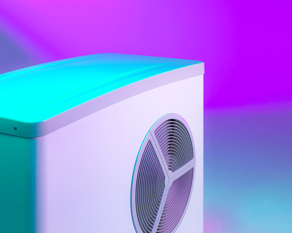 Moderni ilma-vesilämpöpumppu