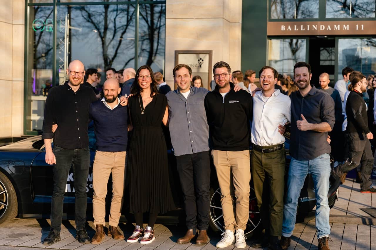 1KOMMA5° mit Porsche Team