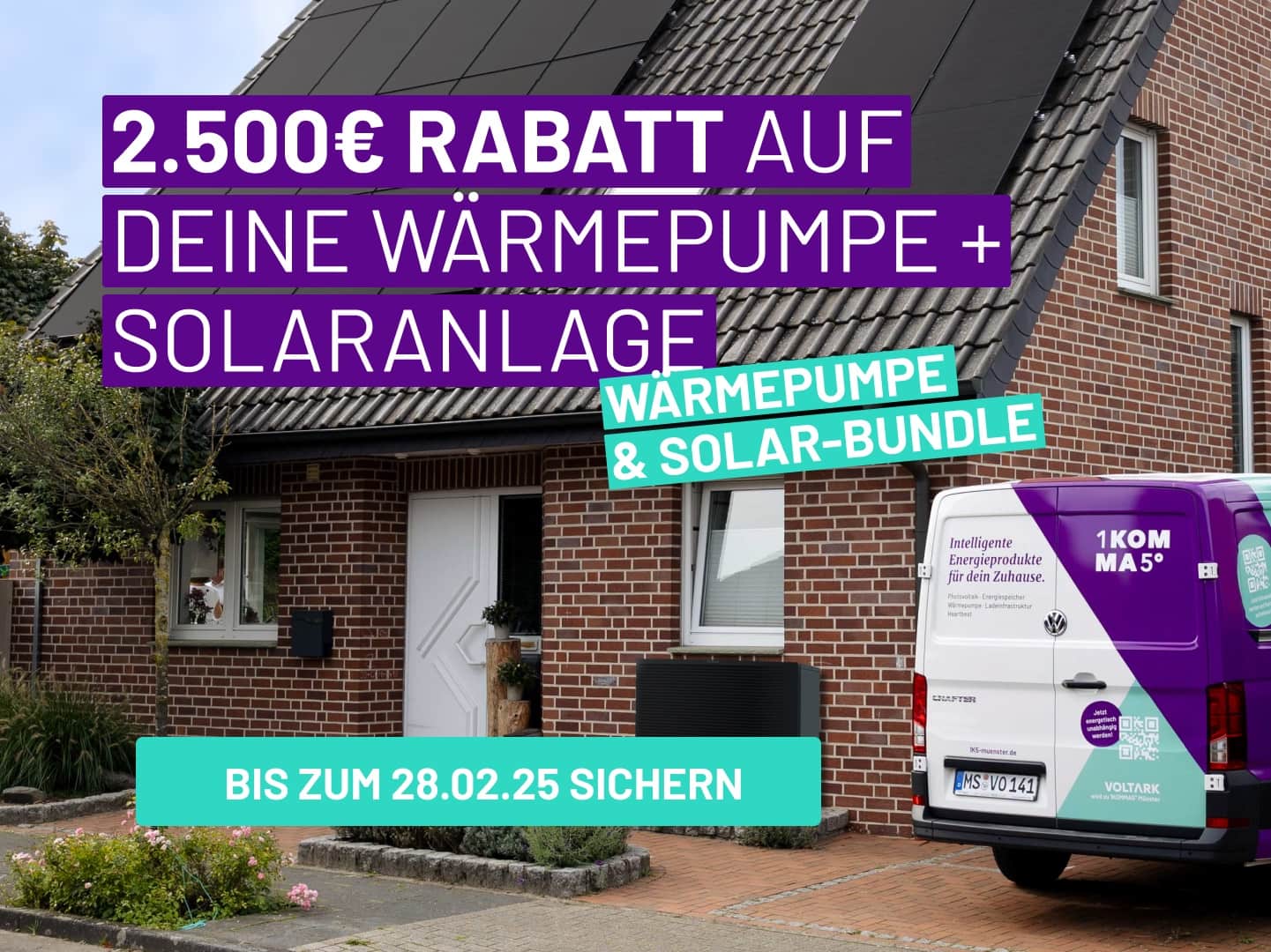 Solaranlage und Wärmepumpe kaufen