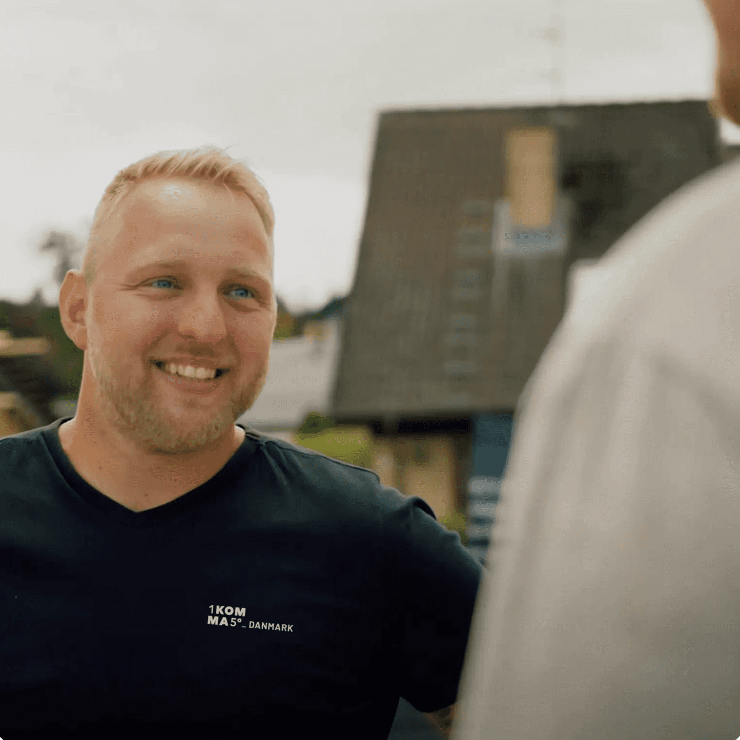 Hus med solceller på taget