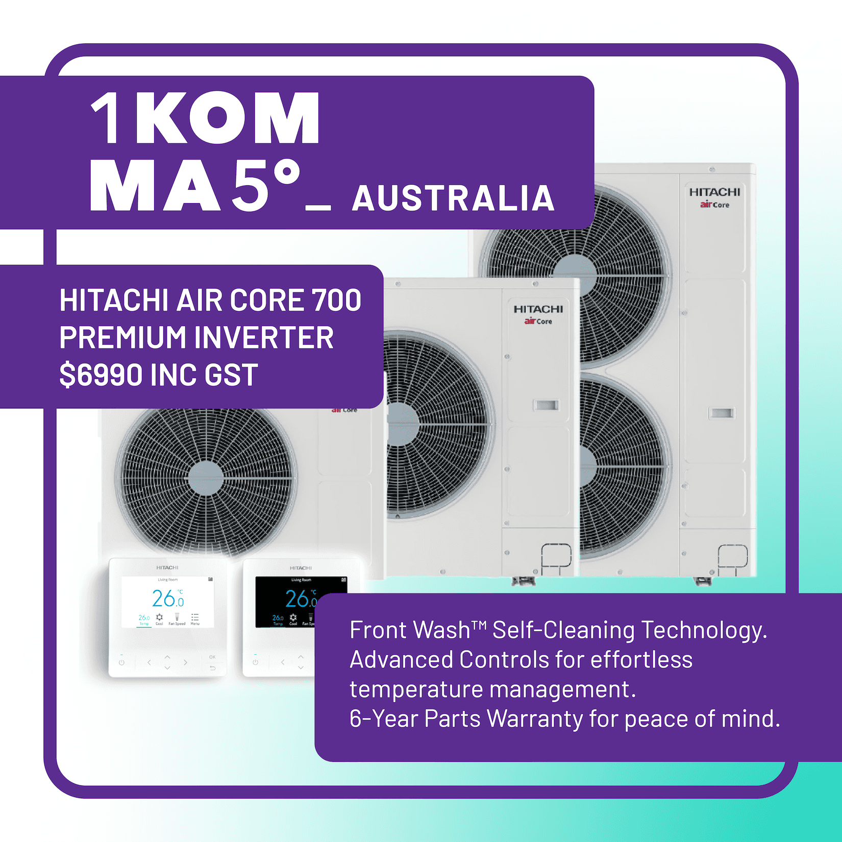 Hitachi Air Core 700 deal