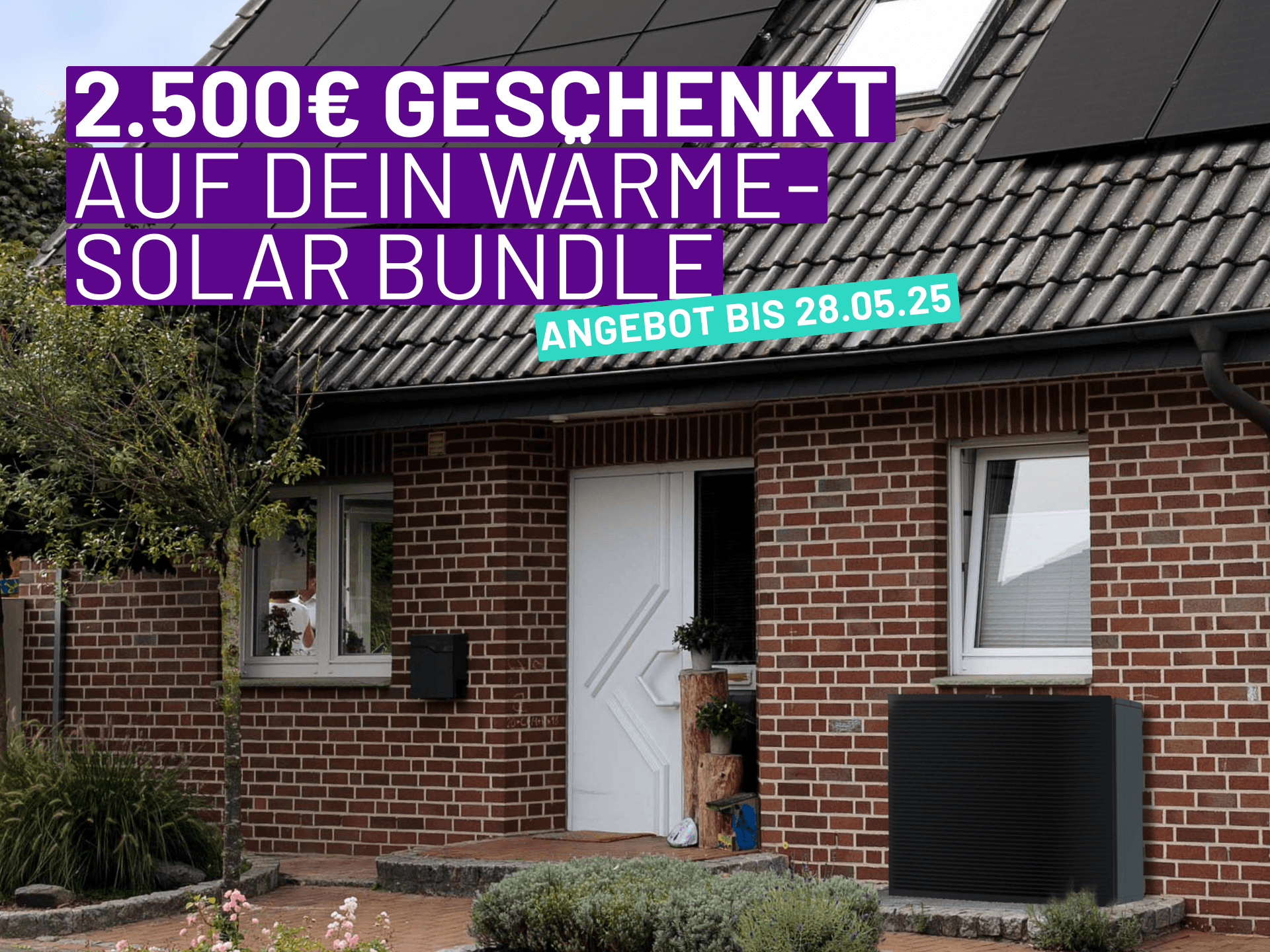 Solaranlage und Wärmepumpe kaufen
