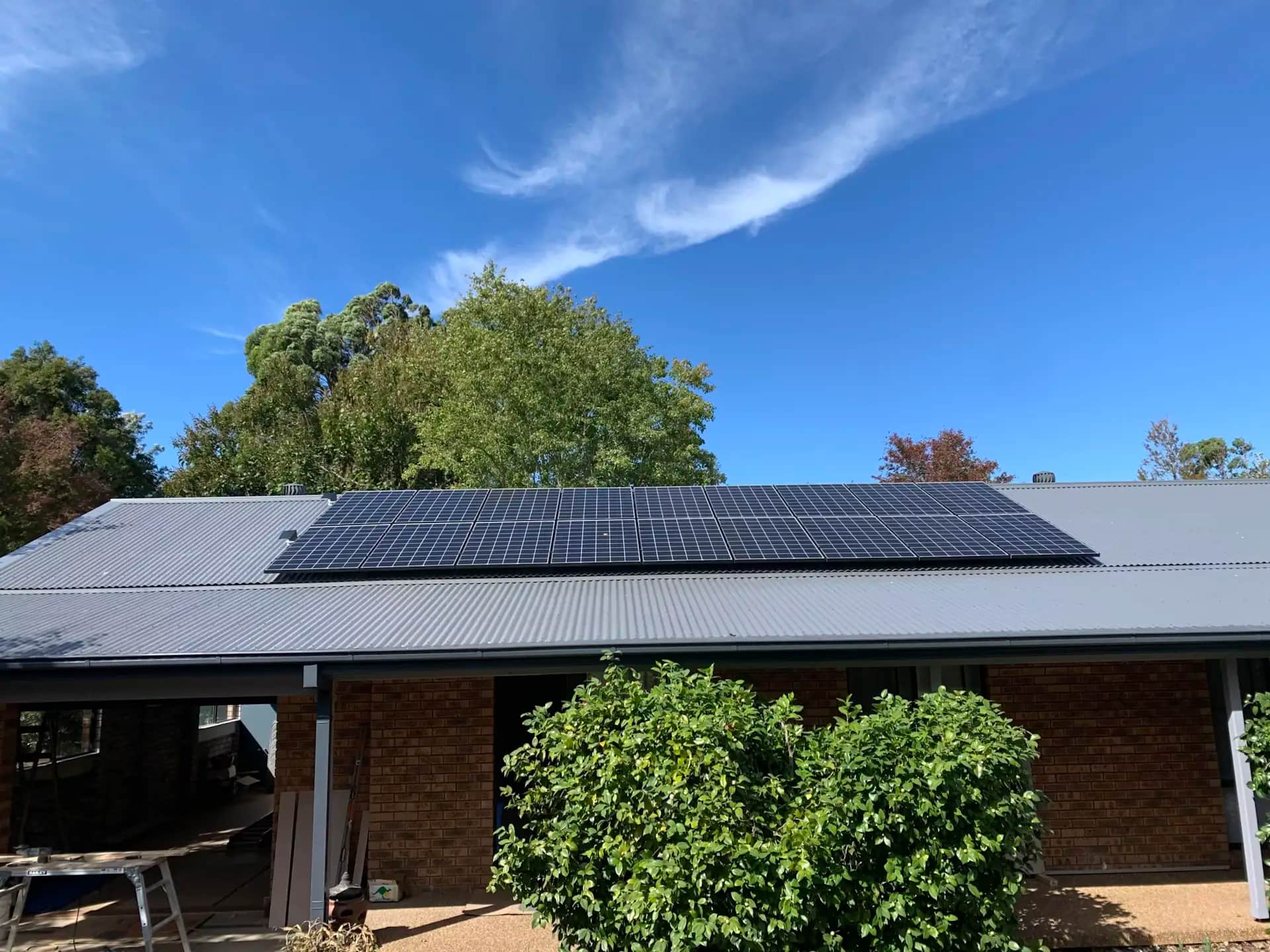 6kW solar system installation in Broughton Vale