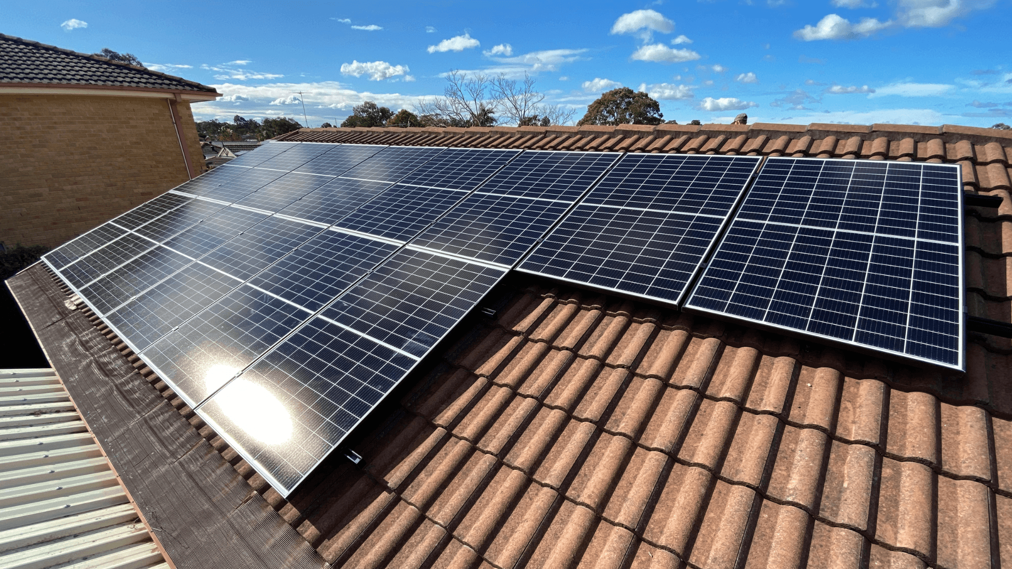 9kW solar panel system installation in Barden Ridge