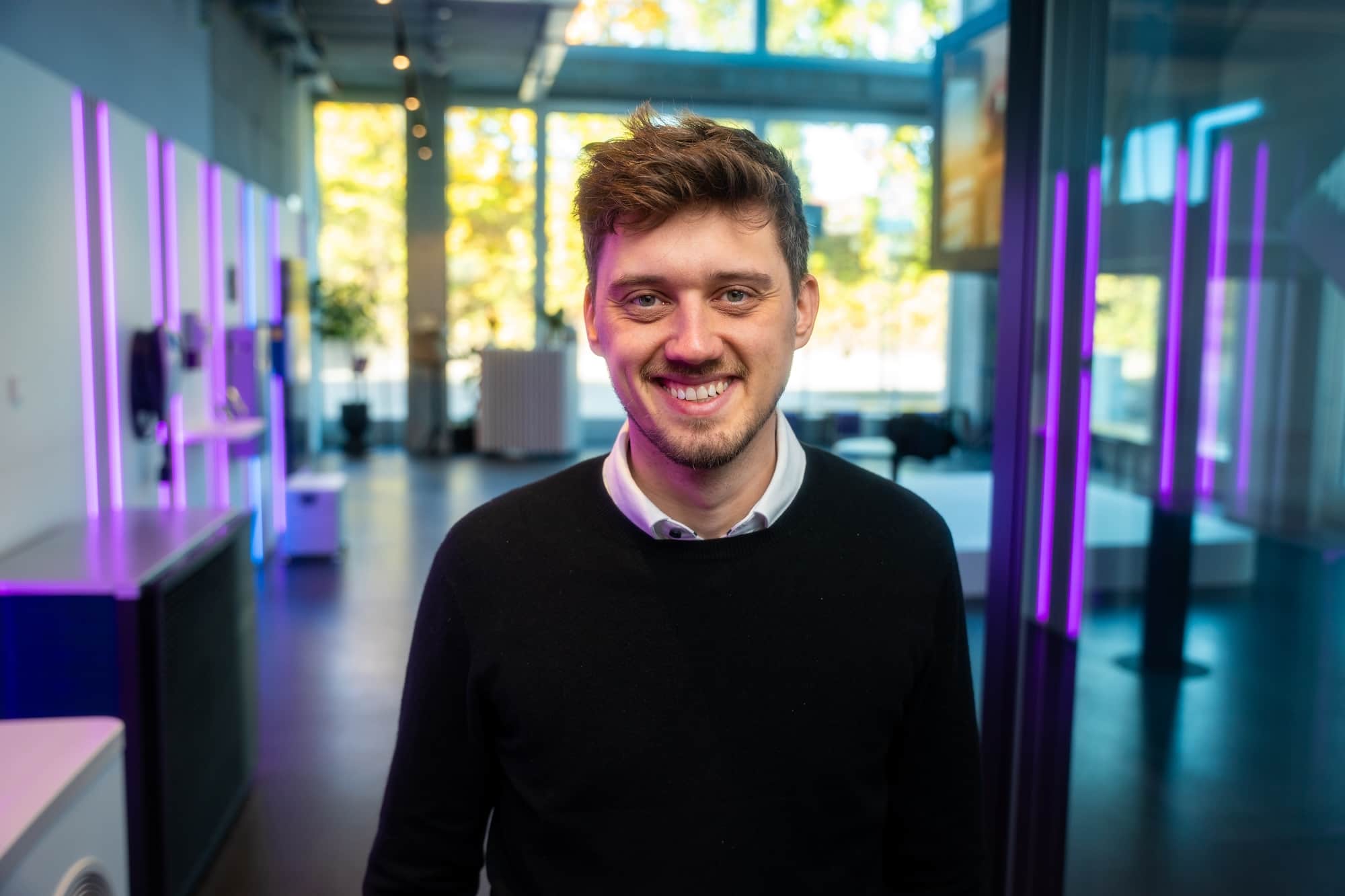 Fabian Hafner, Head of Regulatory & Public Affairs at 1KOMMA5° in the Berlin TechLab