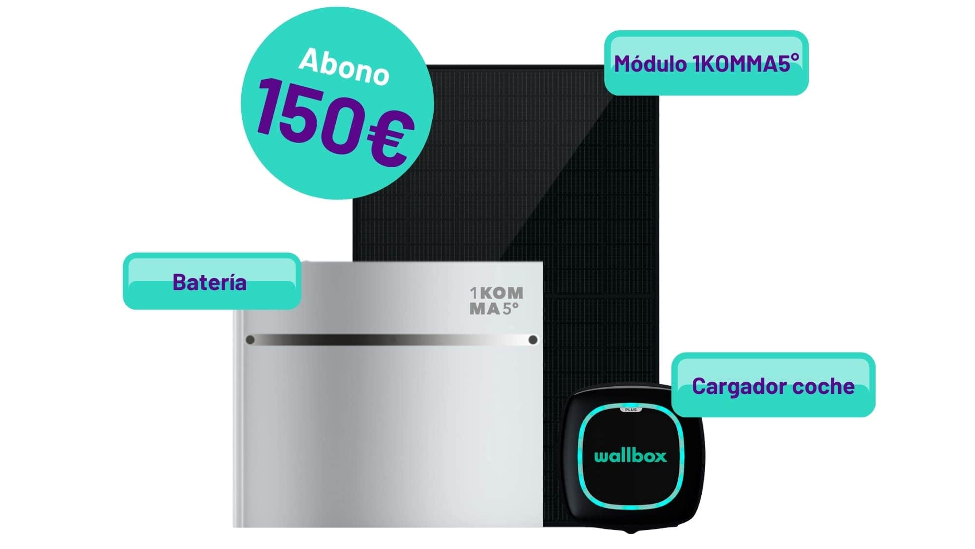 Abono de 150€ para embajadores de 1KOMMA5