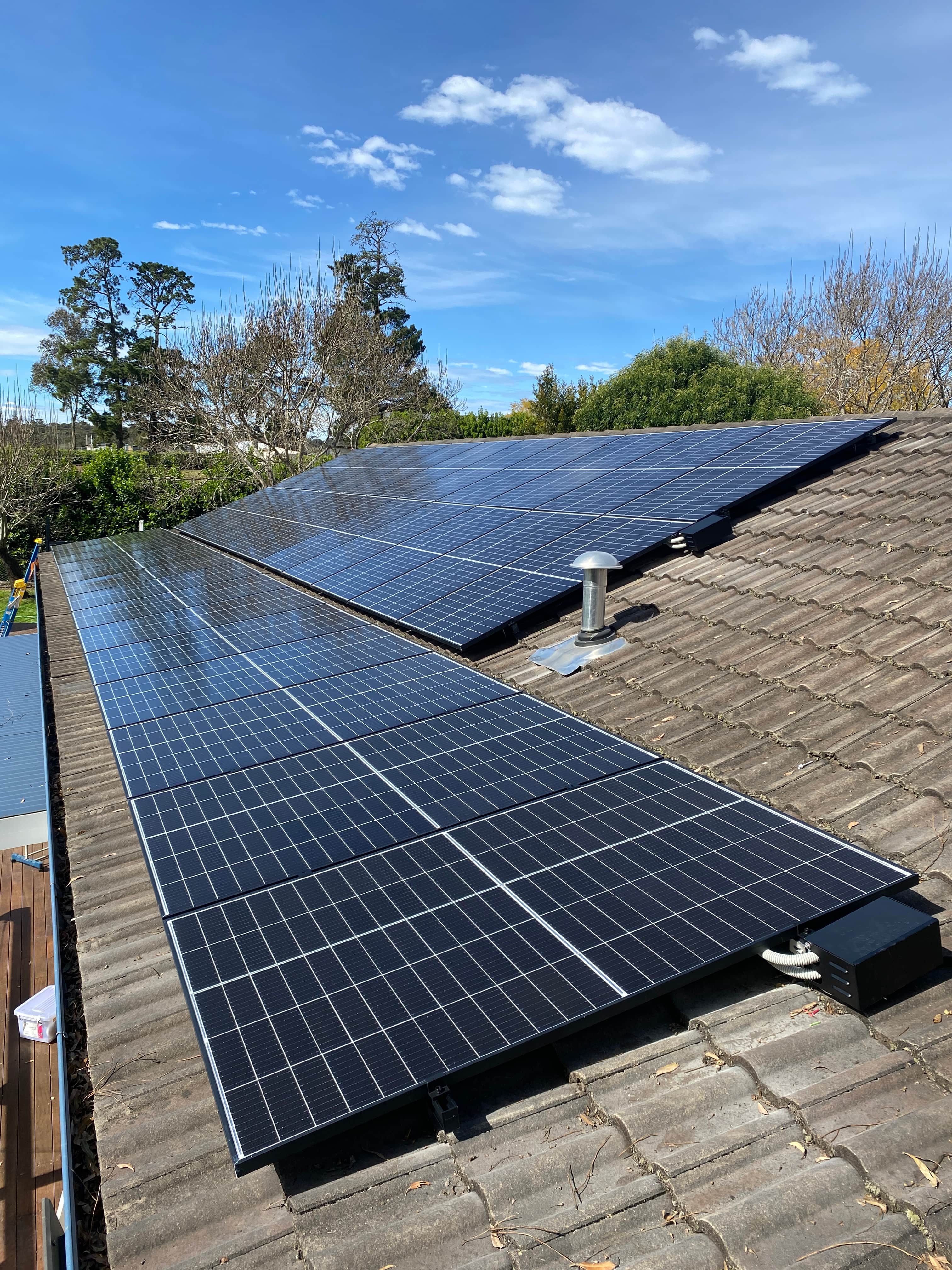 15kW solar panel system installation in Glenorie