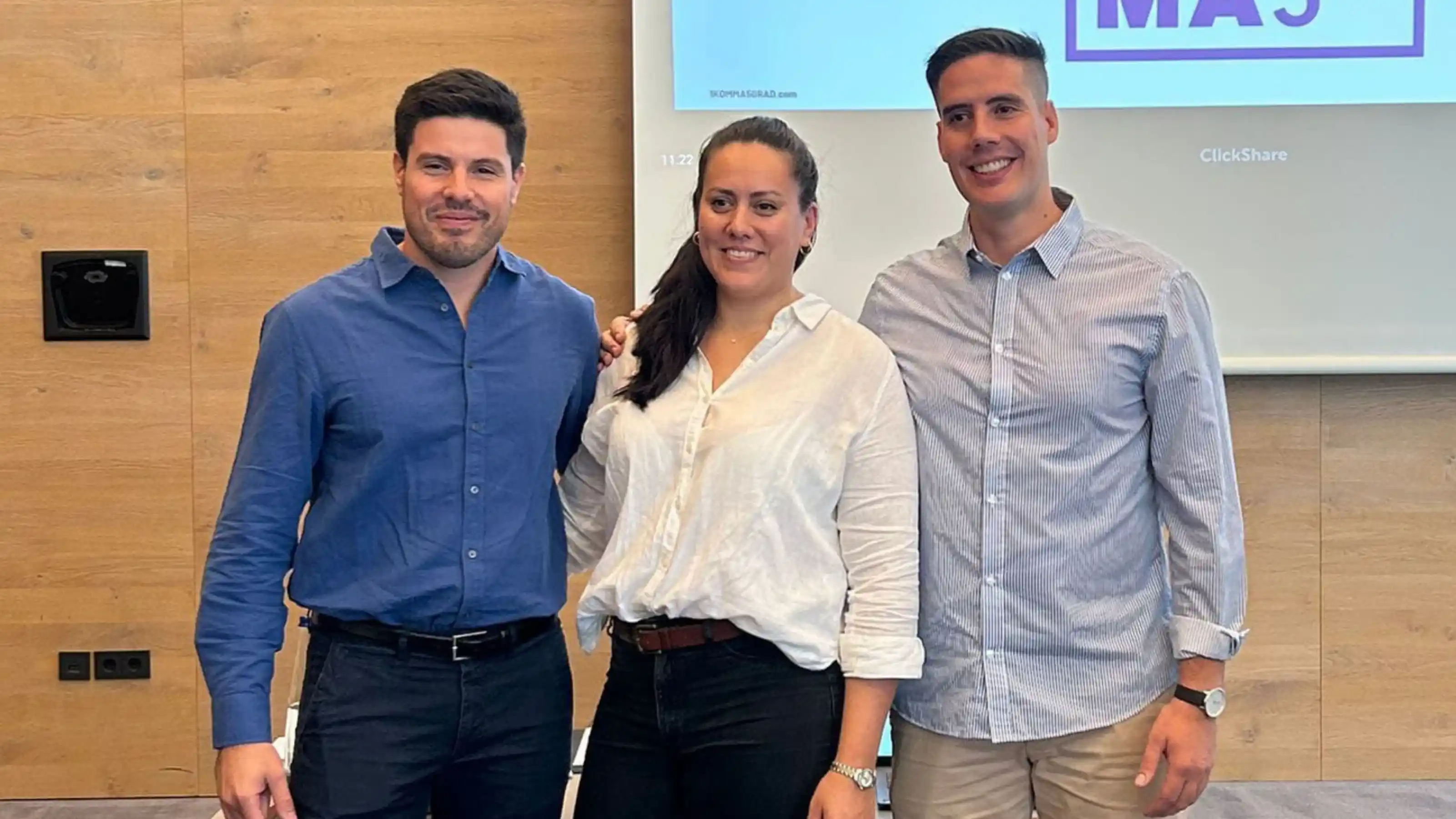 Mariana, José y Fernando Sánchez Vera