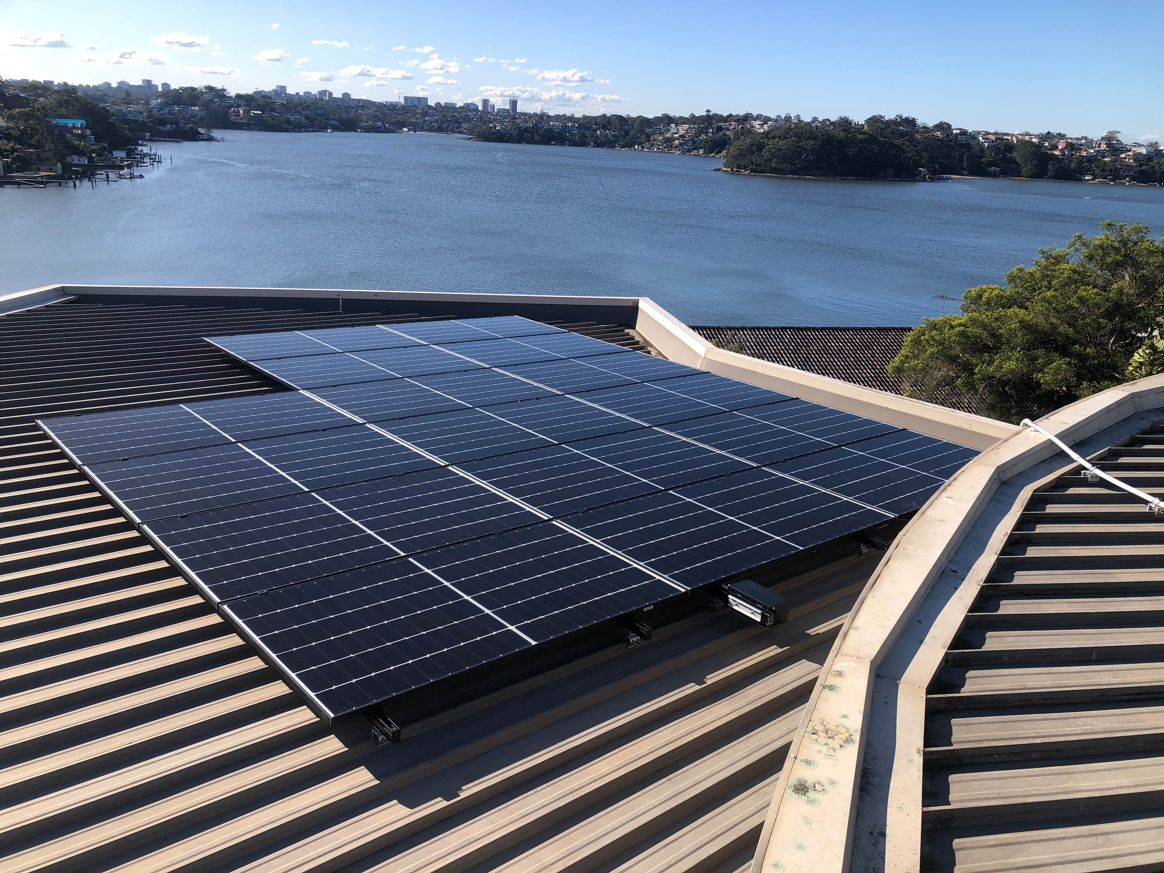 6.6kW solar system installation in Sylvania
