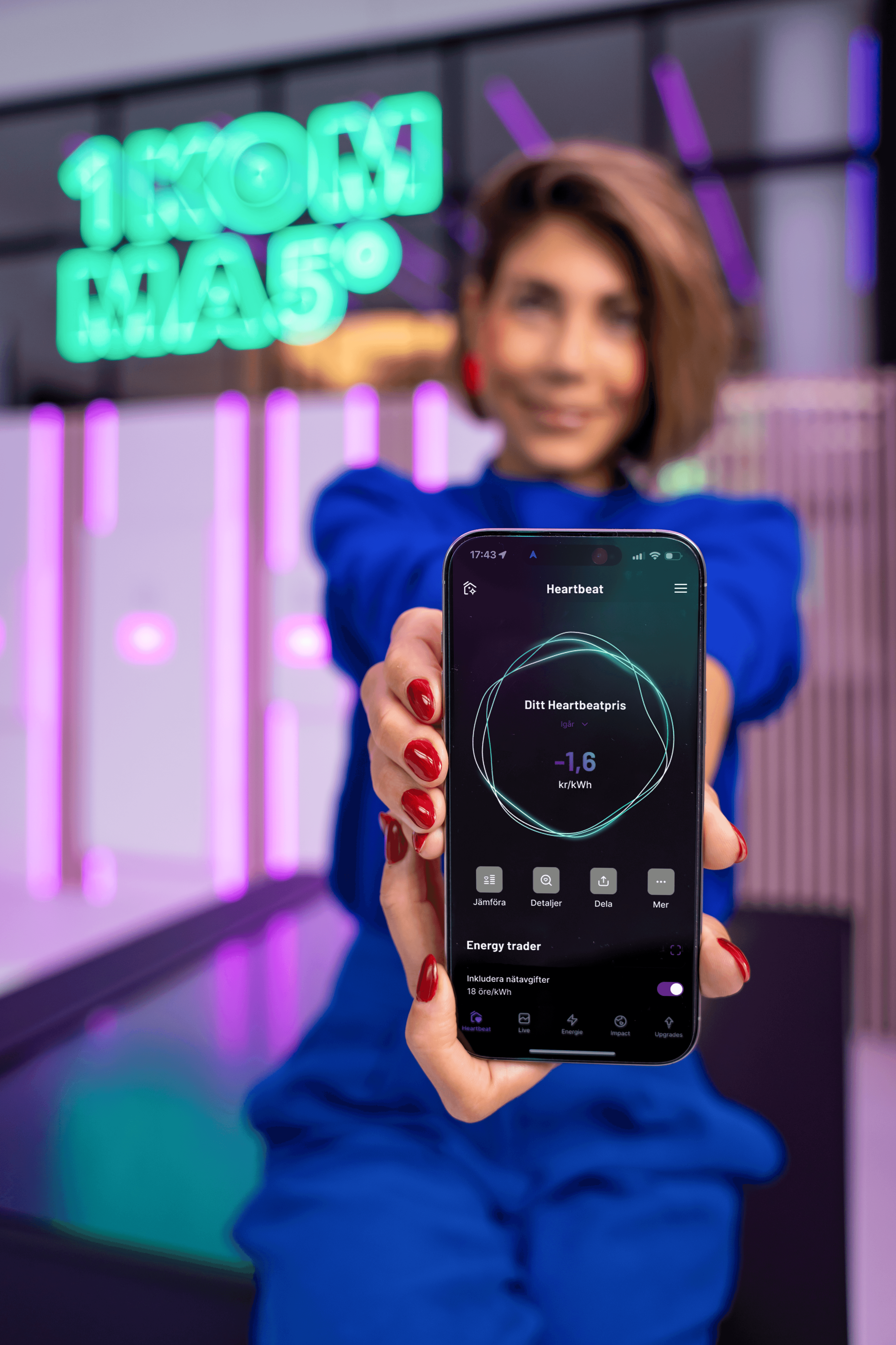 Modern House with solcellssystemet