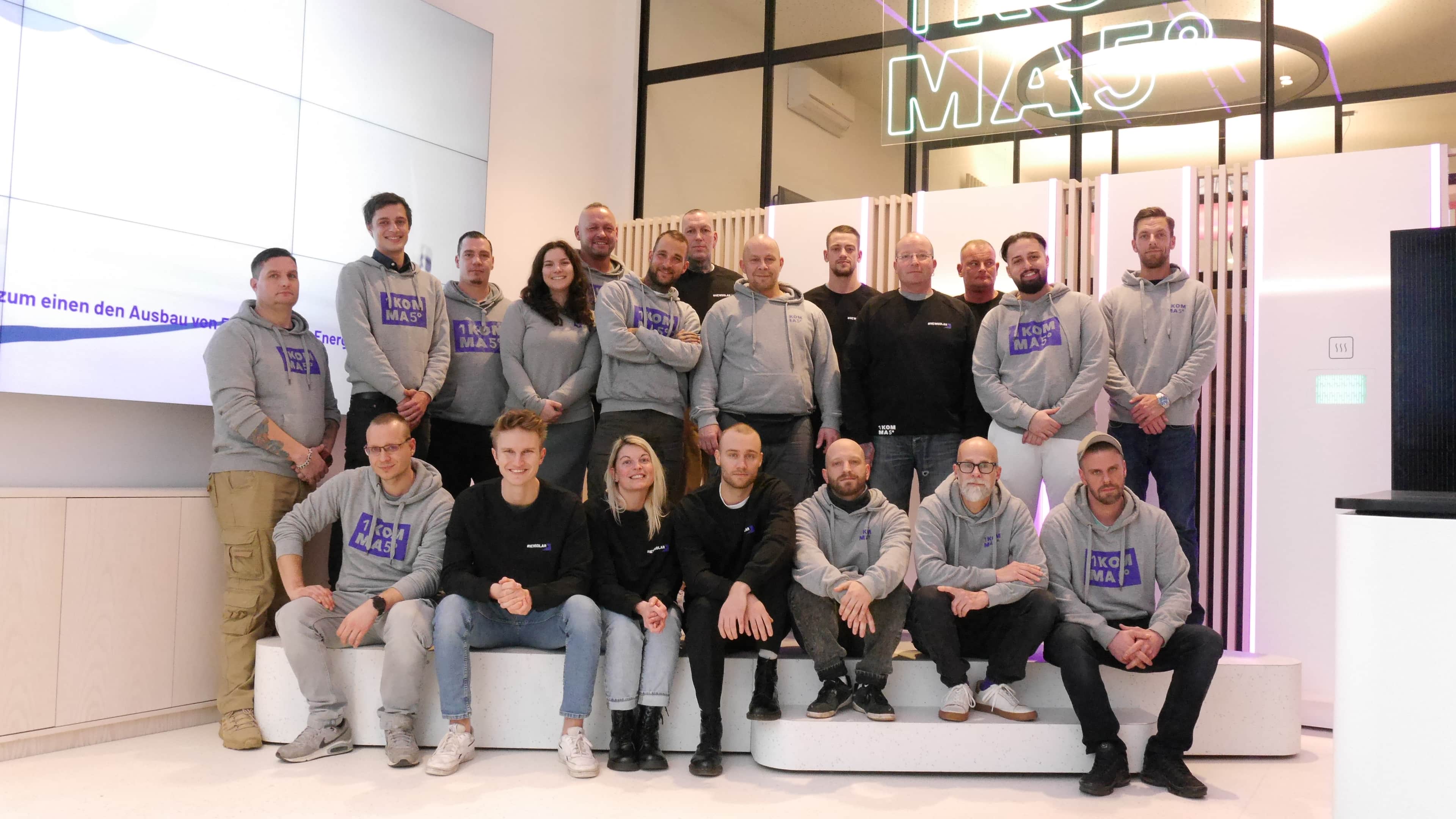 1komma5 duesseldorf gruppenfoto