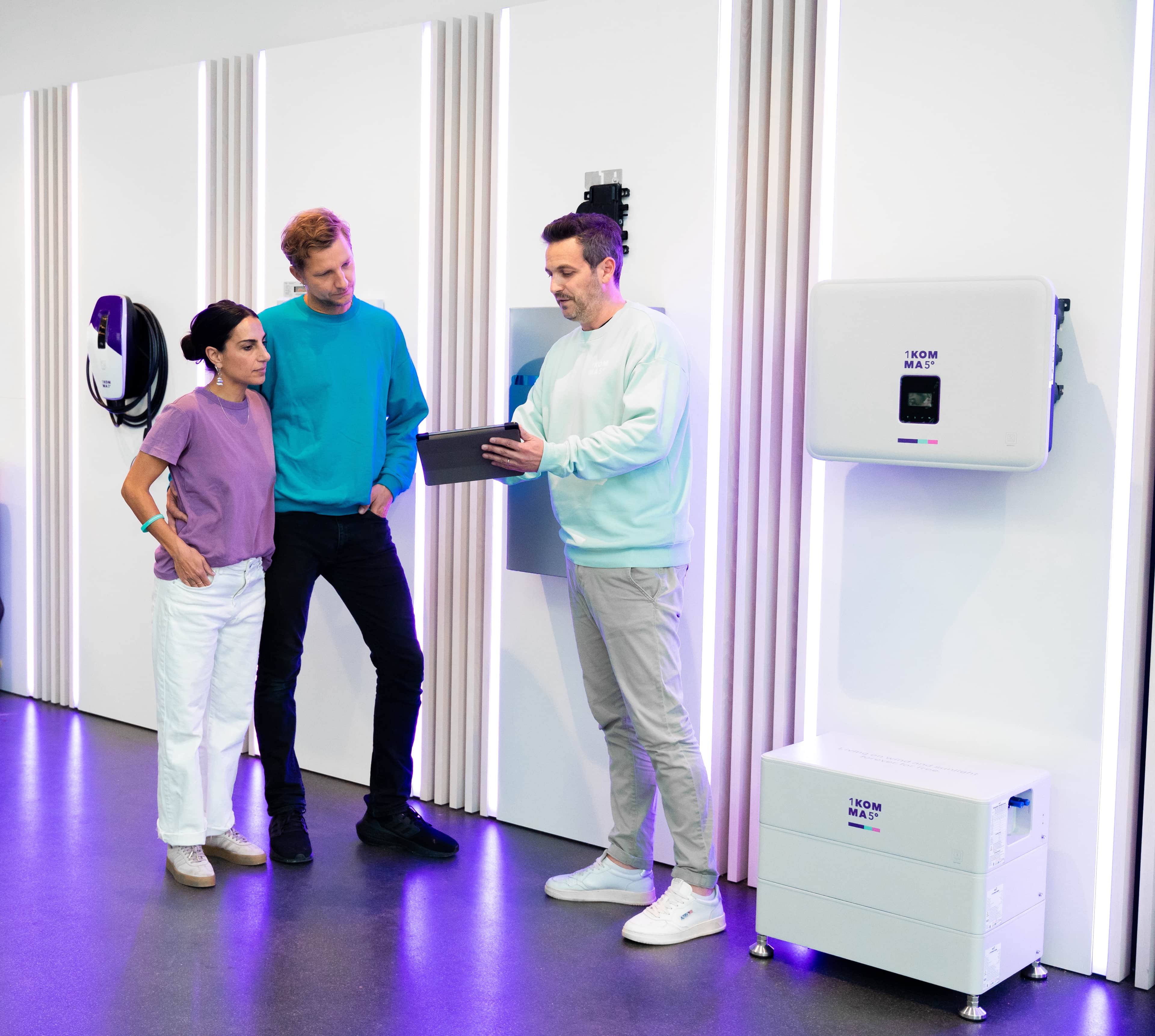 Energirådgiver i showrrom