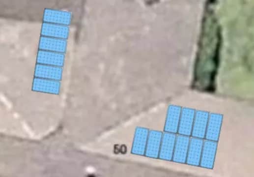 4kW solar system split array