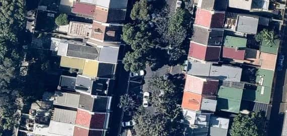 terraced houses