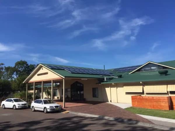 solar panel installation in Camp Breakaway