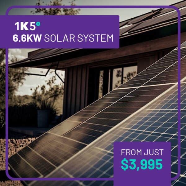 6.6kW Solar System from $3,995