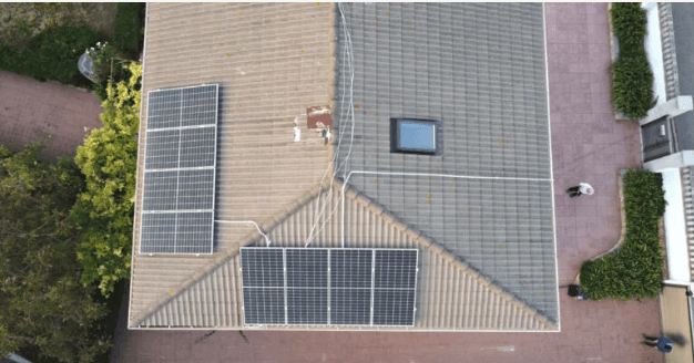 Instalación residencial placas solares