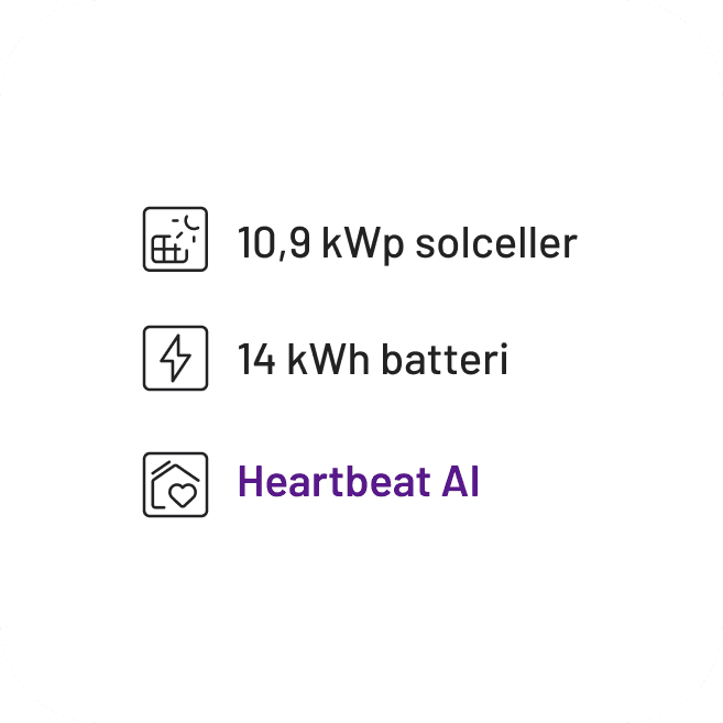 solcelleanlæg specifikationer