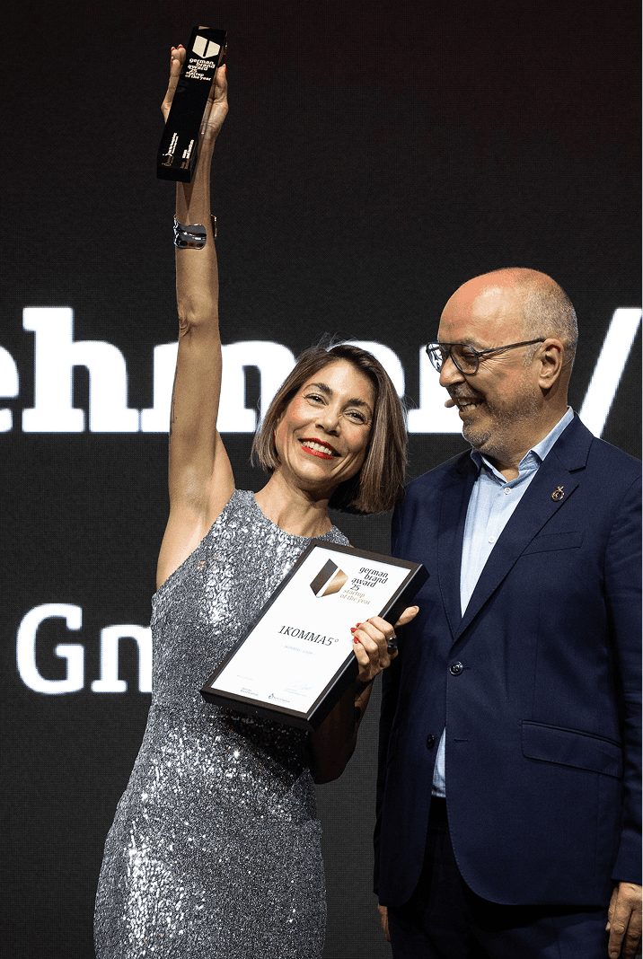 Sophia Rödiger CMO empfängt German Brand Award für 1KOMMA5°