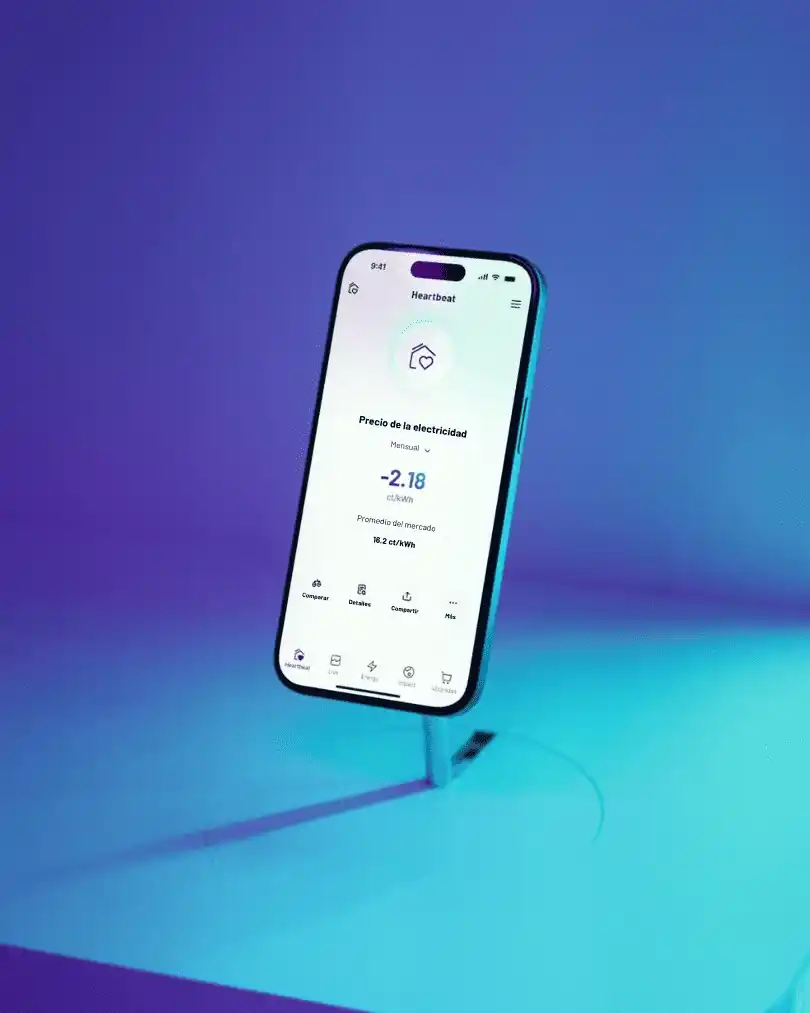 App de monitorización de 1KOMMA5º