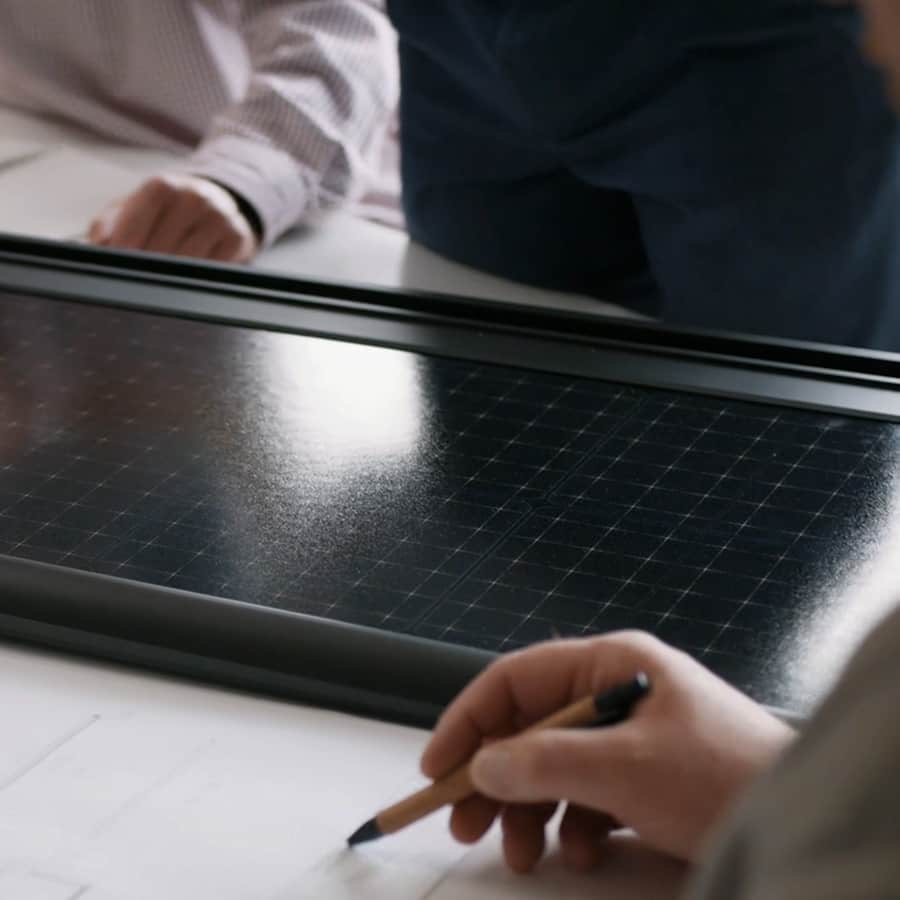 Volt Planum Solar Tile - Closeup