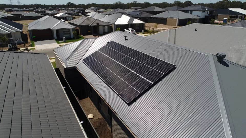 5kW solar system installation in Llandilo