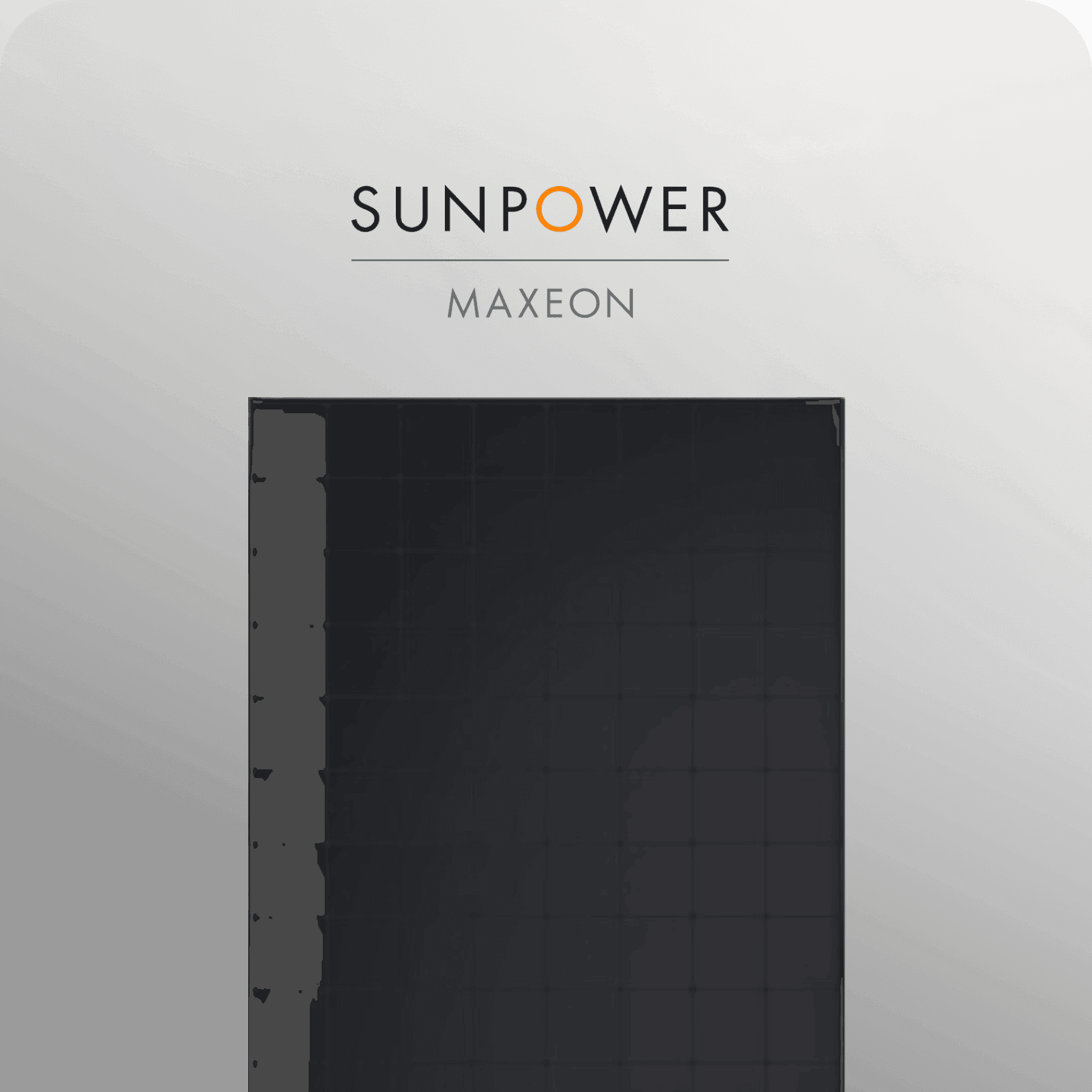 Sunpower Maxeon 3 solcellepaneler på tag med pool