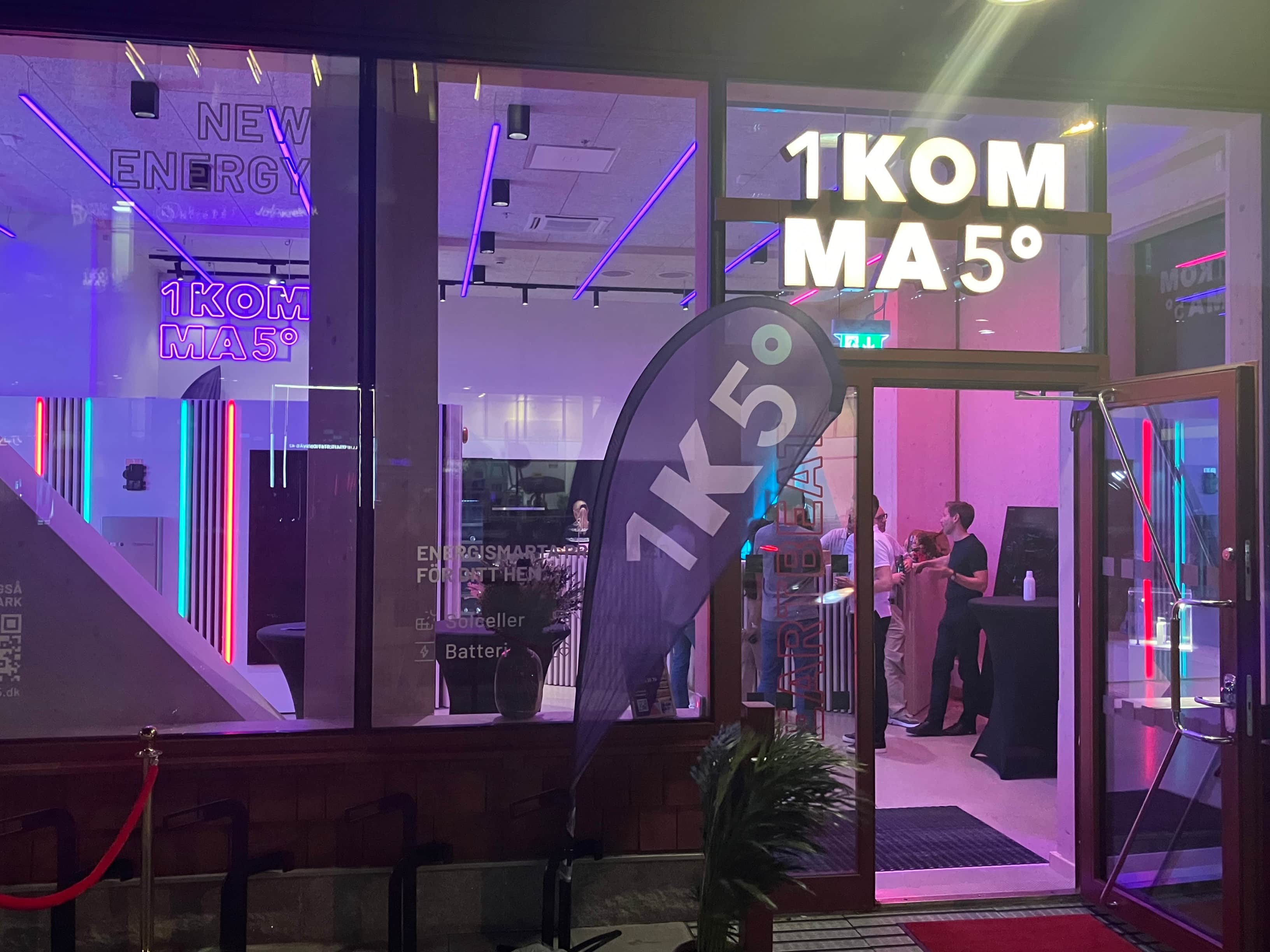 1KOMMA5 Showroom Malmö