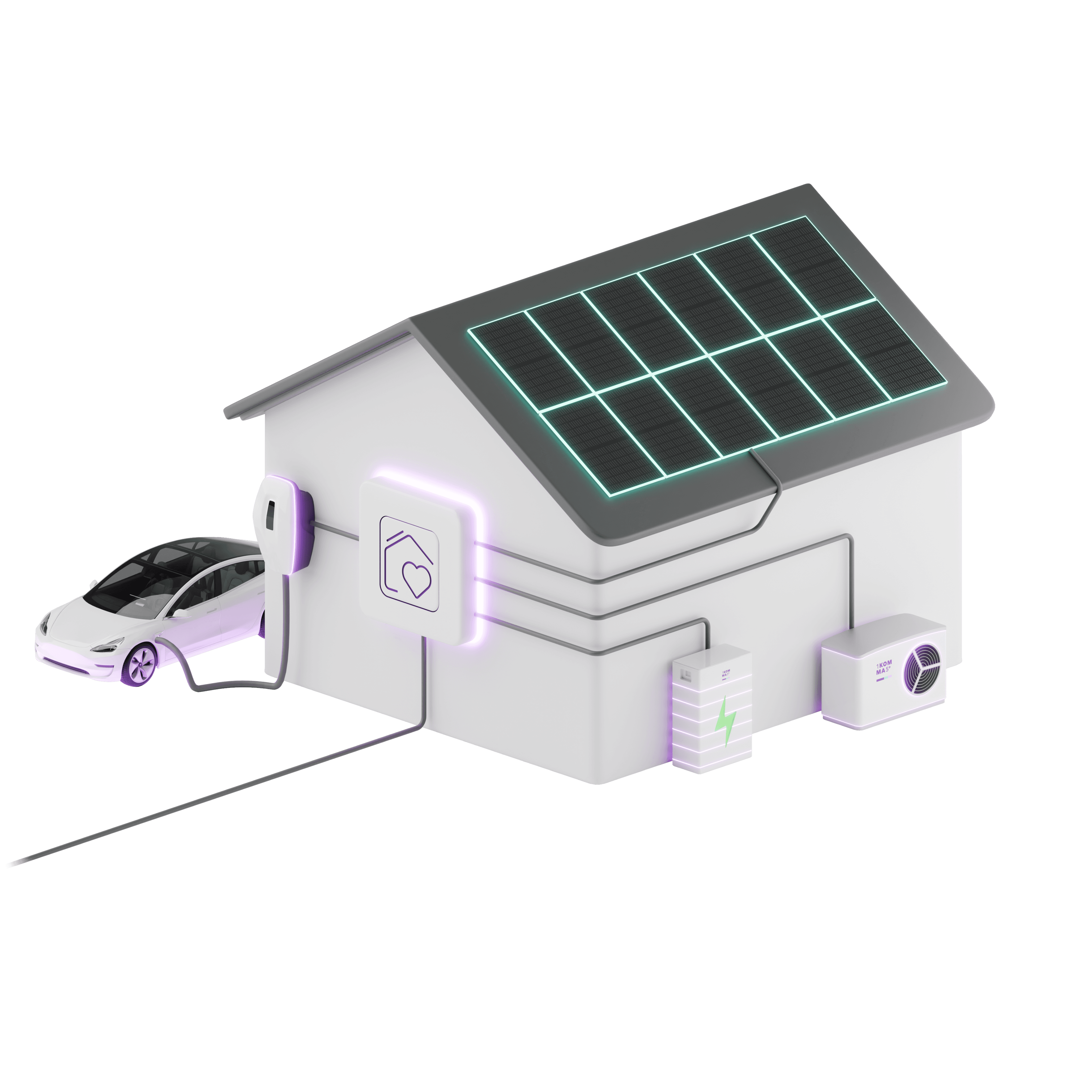 Smarta energisystemet Heartbeat i dess förpackning