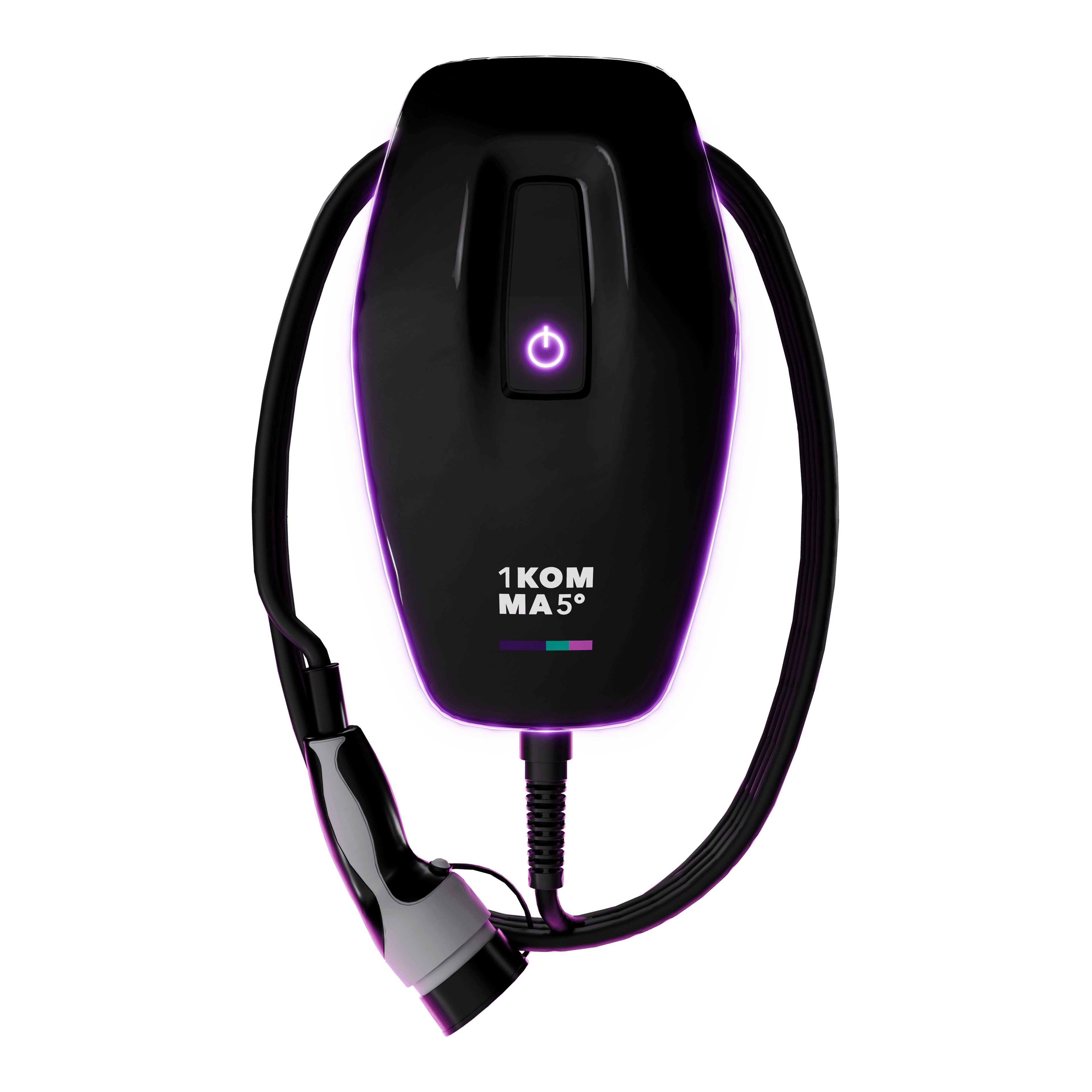 Svart solcellspanel från 1KOMMA5°