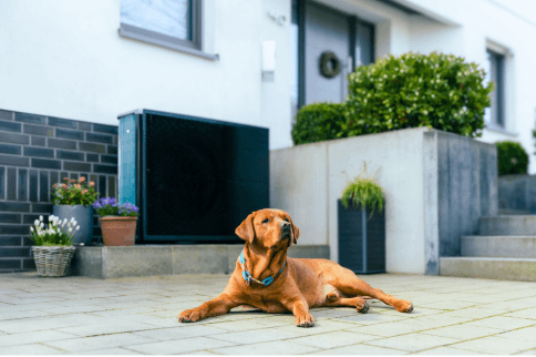 Placering luftvärmepump