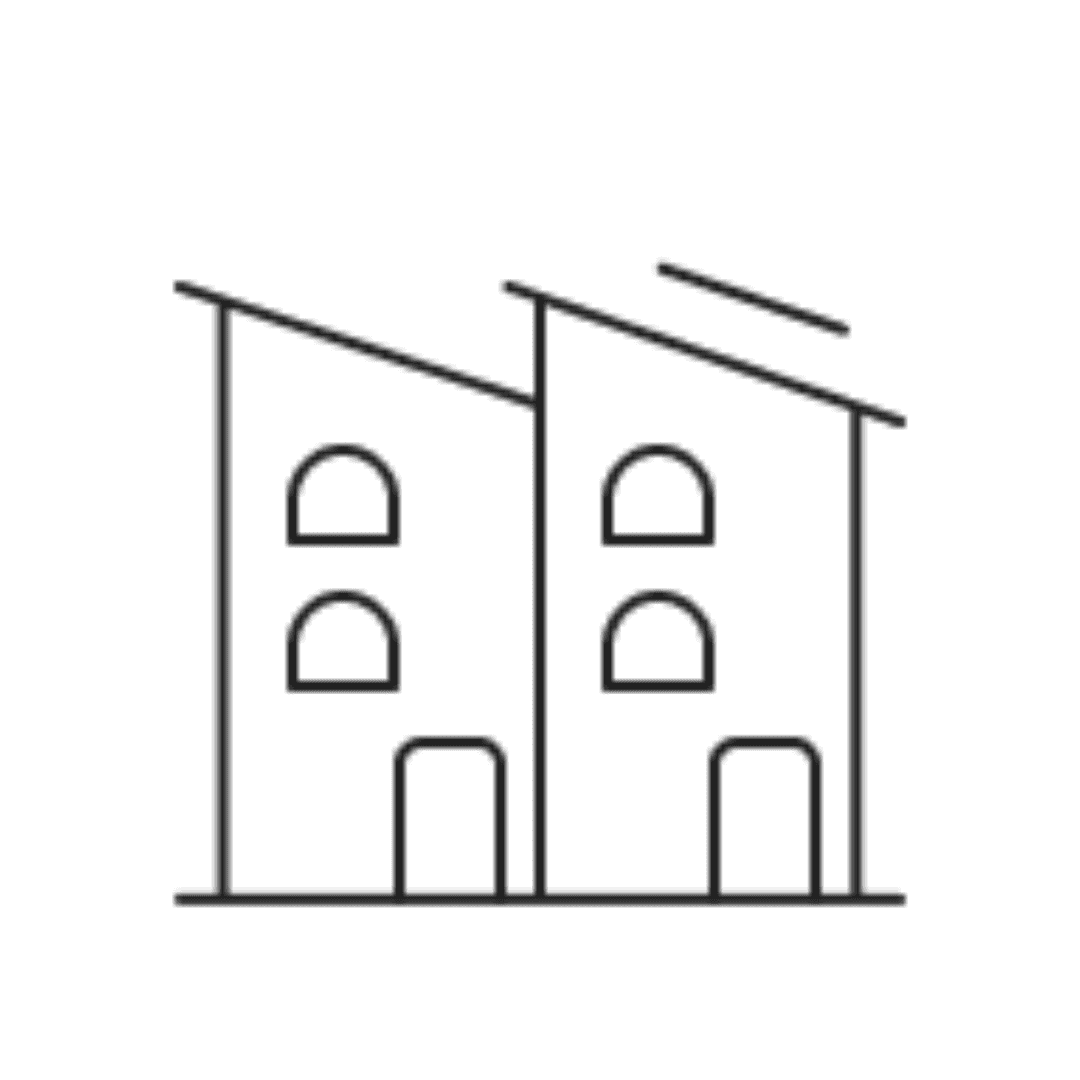 Varying house types