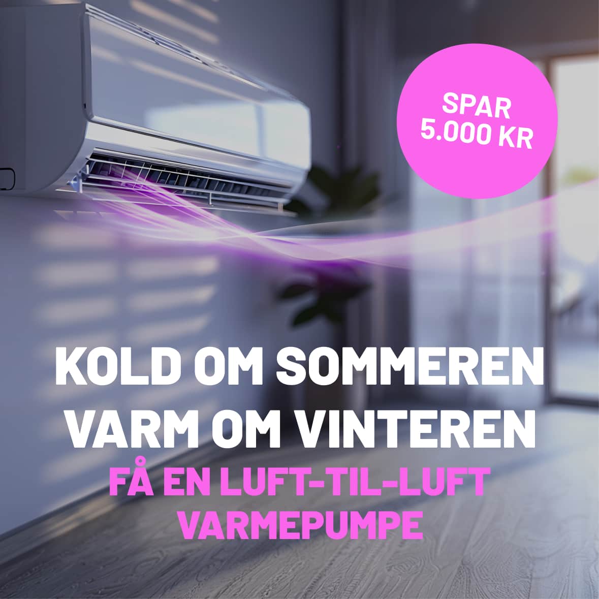 Luft-til-luftvarmepumpe