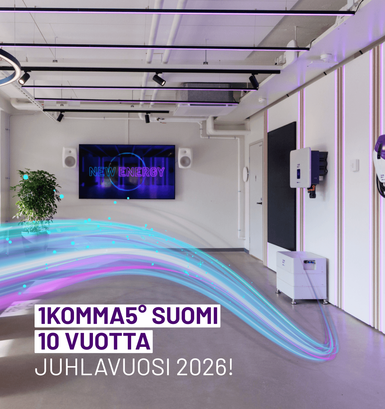 1KOMMA5 Suomi showroom