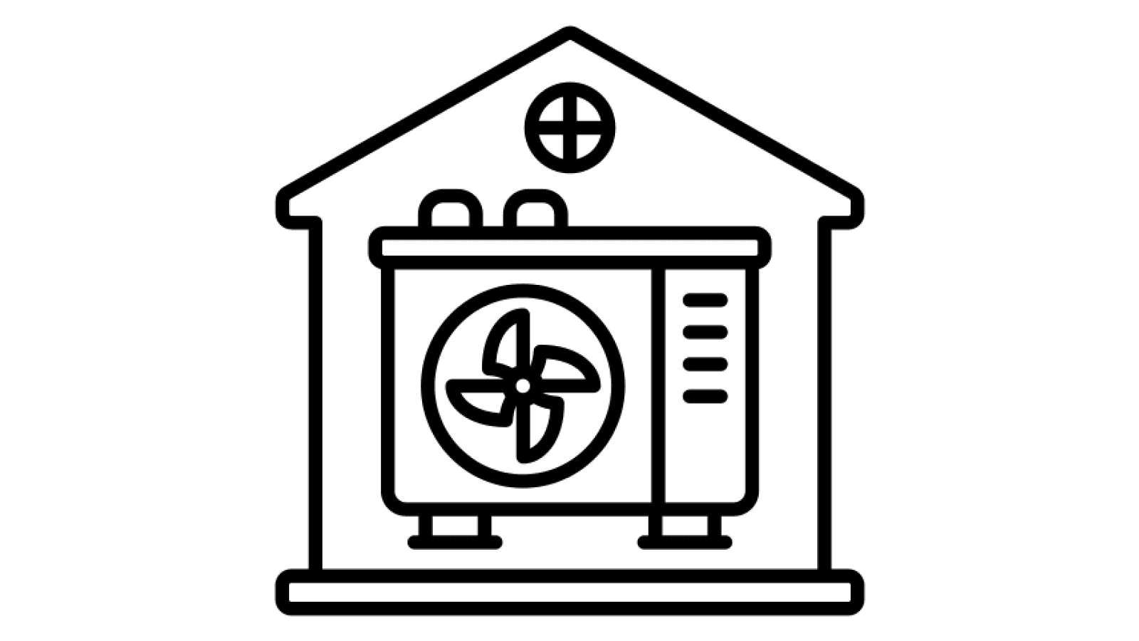 varmepumpe ikon