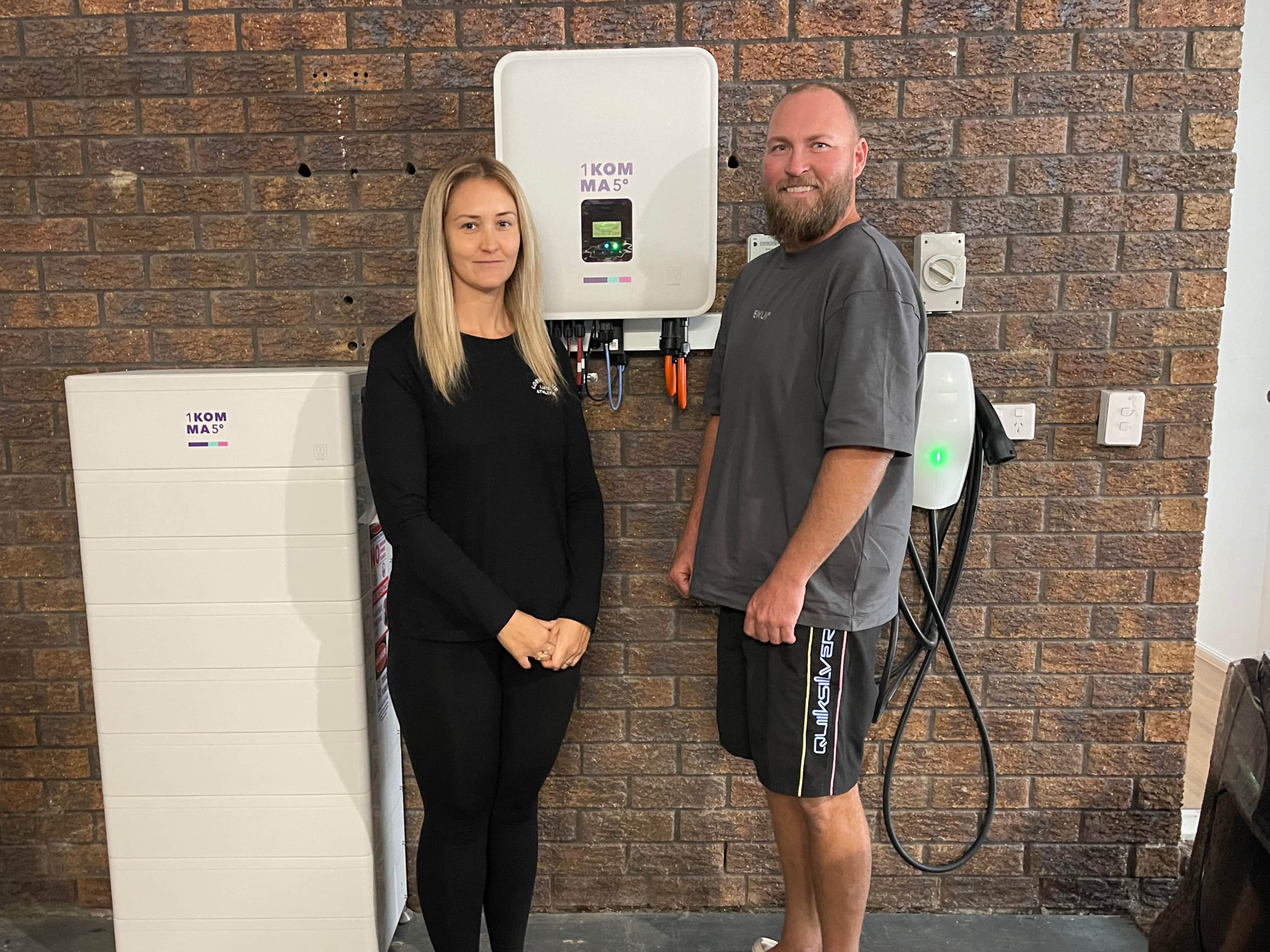 Charles Brisbane Queensland Solar and Battery Case Study 1KOMMA5