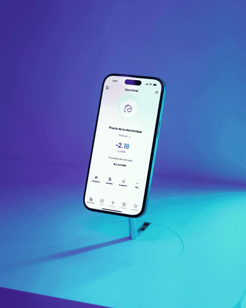 App de monitorización de 1KOMMA5º