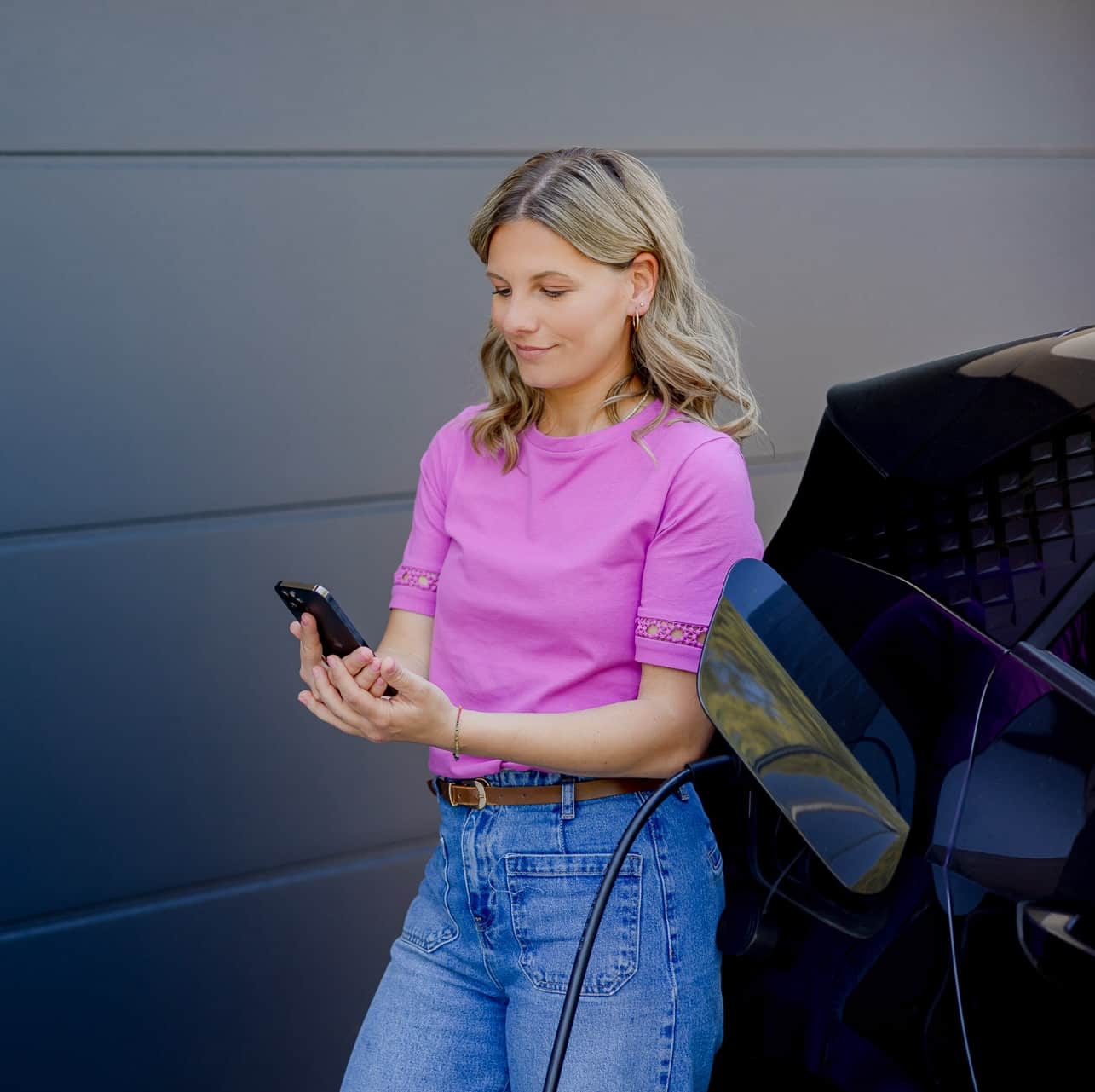 Solceller integreret i tag