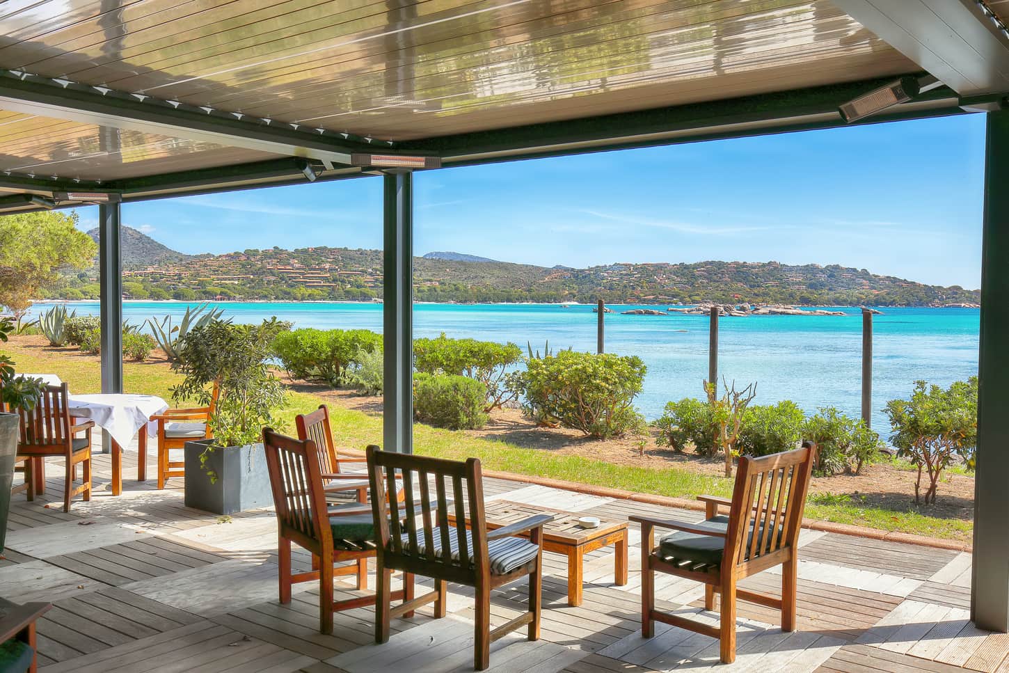 house with a beach view