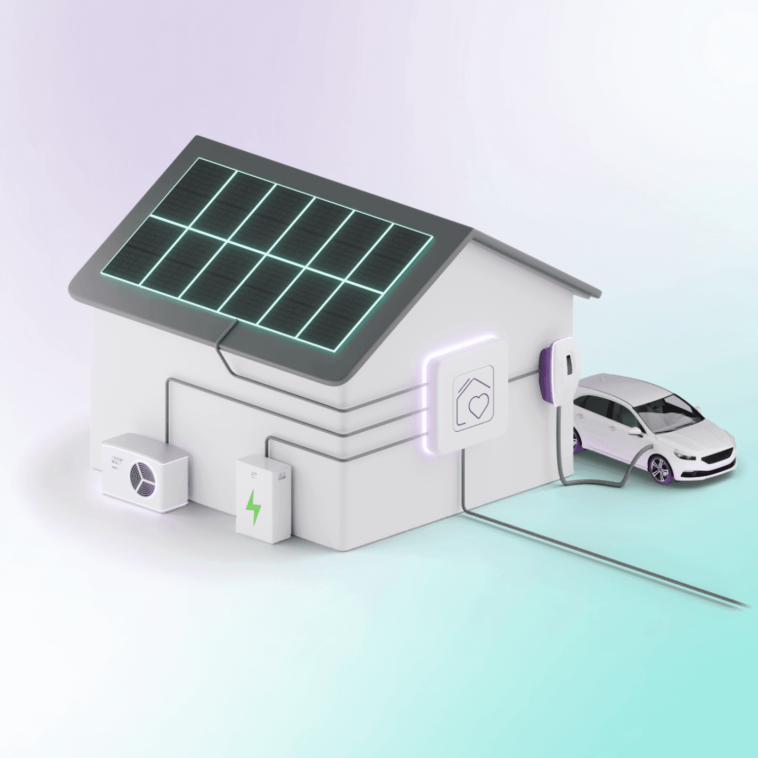 Solaranlage auf Dach