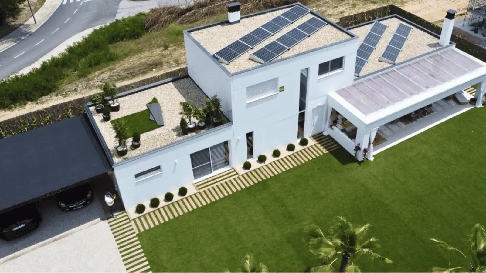 Otra instalación de autoconsumo solar residencial realizada por 1KOMMA5° en Mallorca, Islas Baleares.