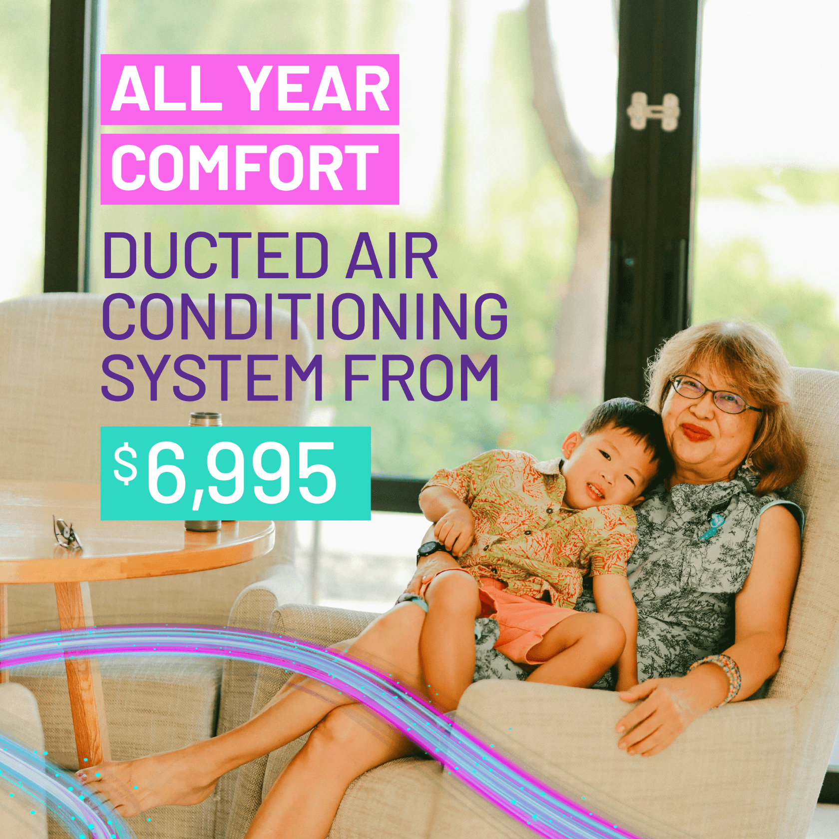 Ducted Air Conditioning System from $6,995