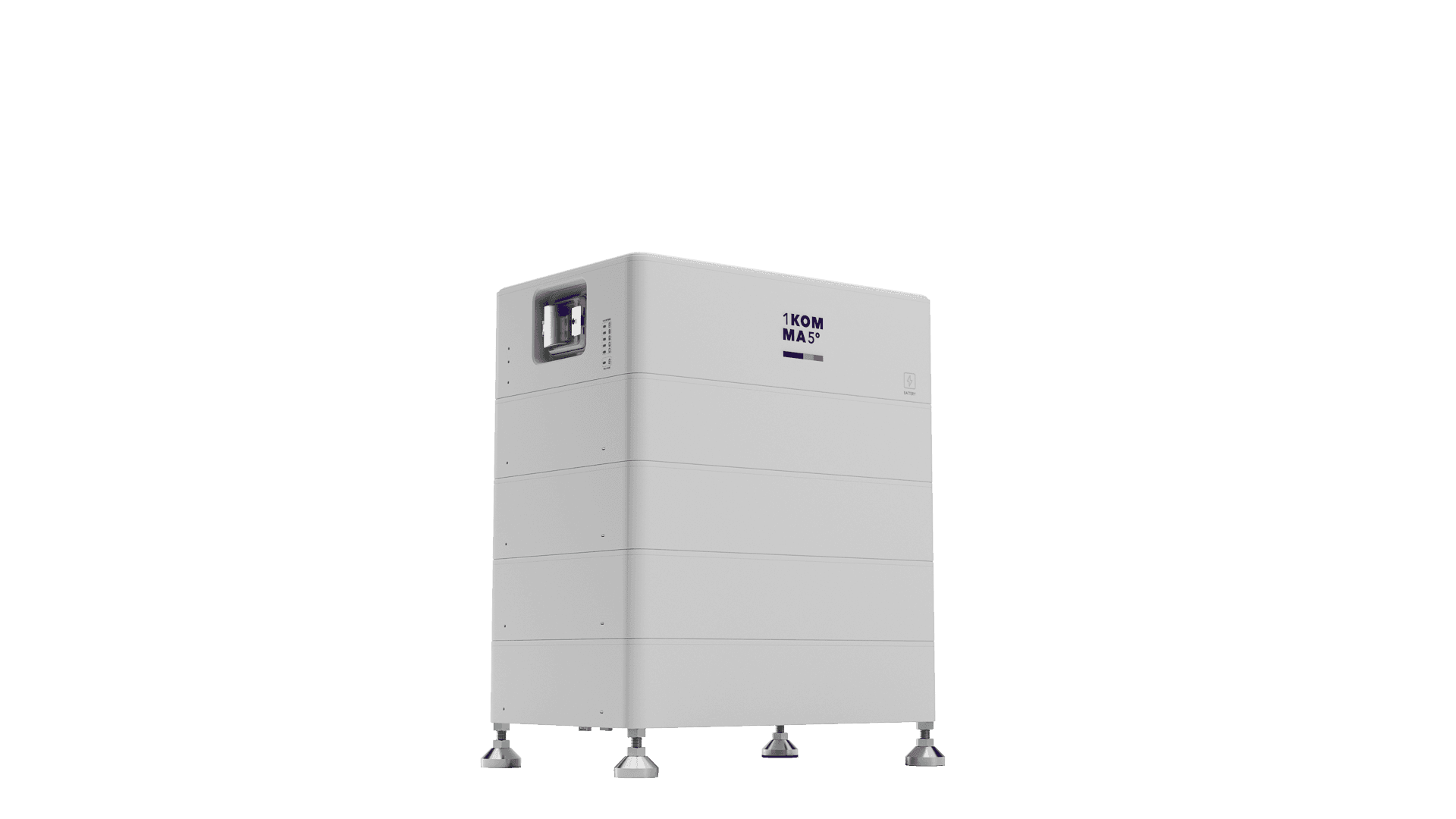 modern two storey house with solar panels on roof