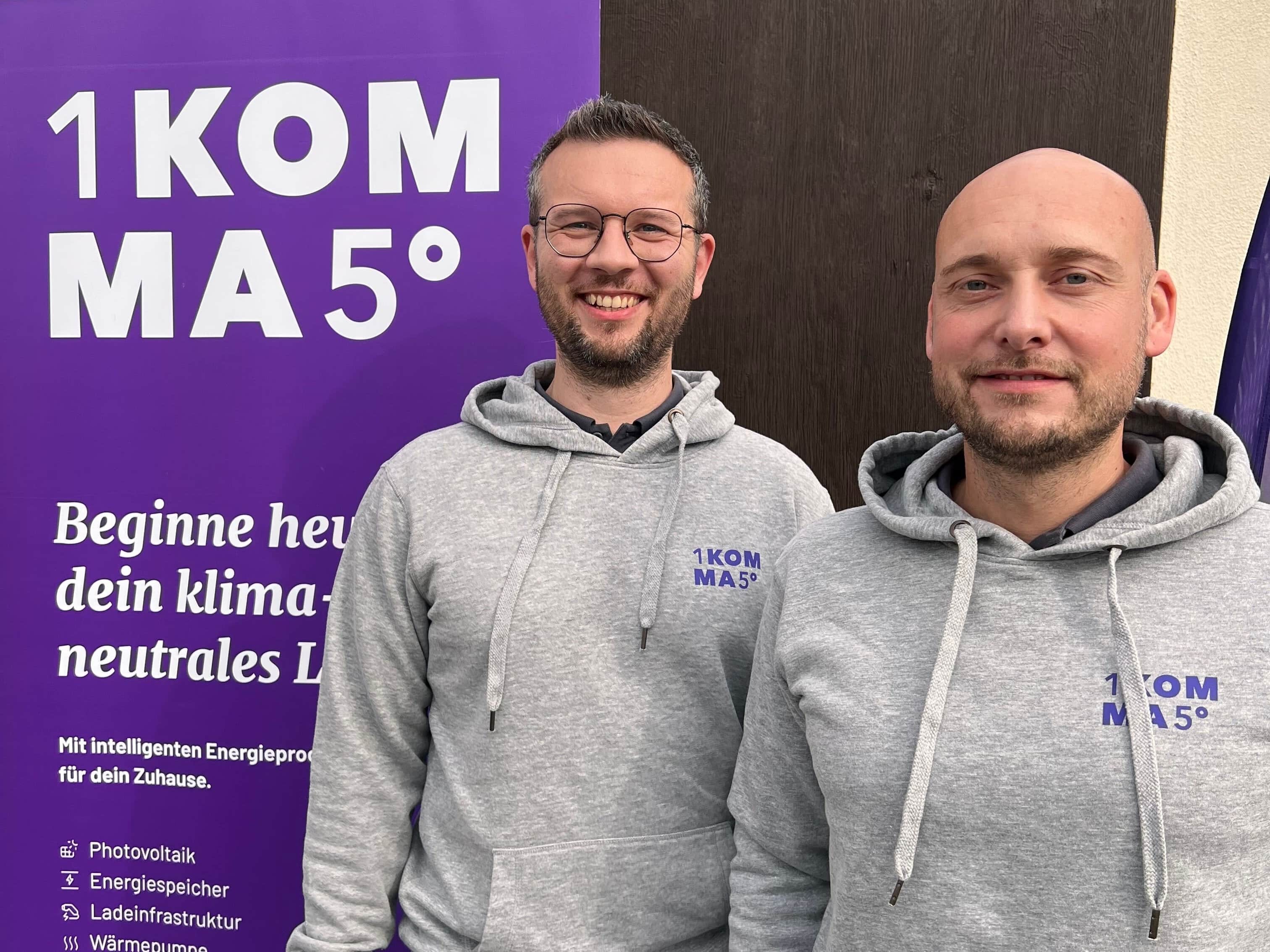 Timo Wositsch und Patrick Zeitler Geschäftsführer 1KOMMA5° Deggendorf